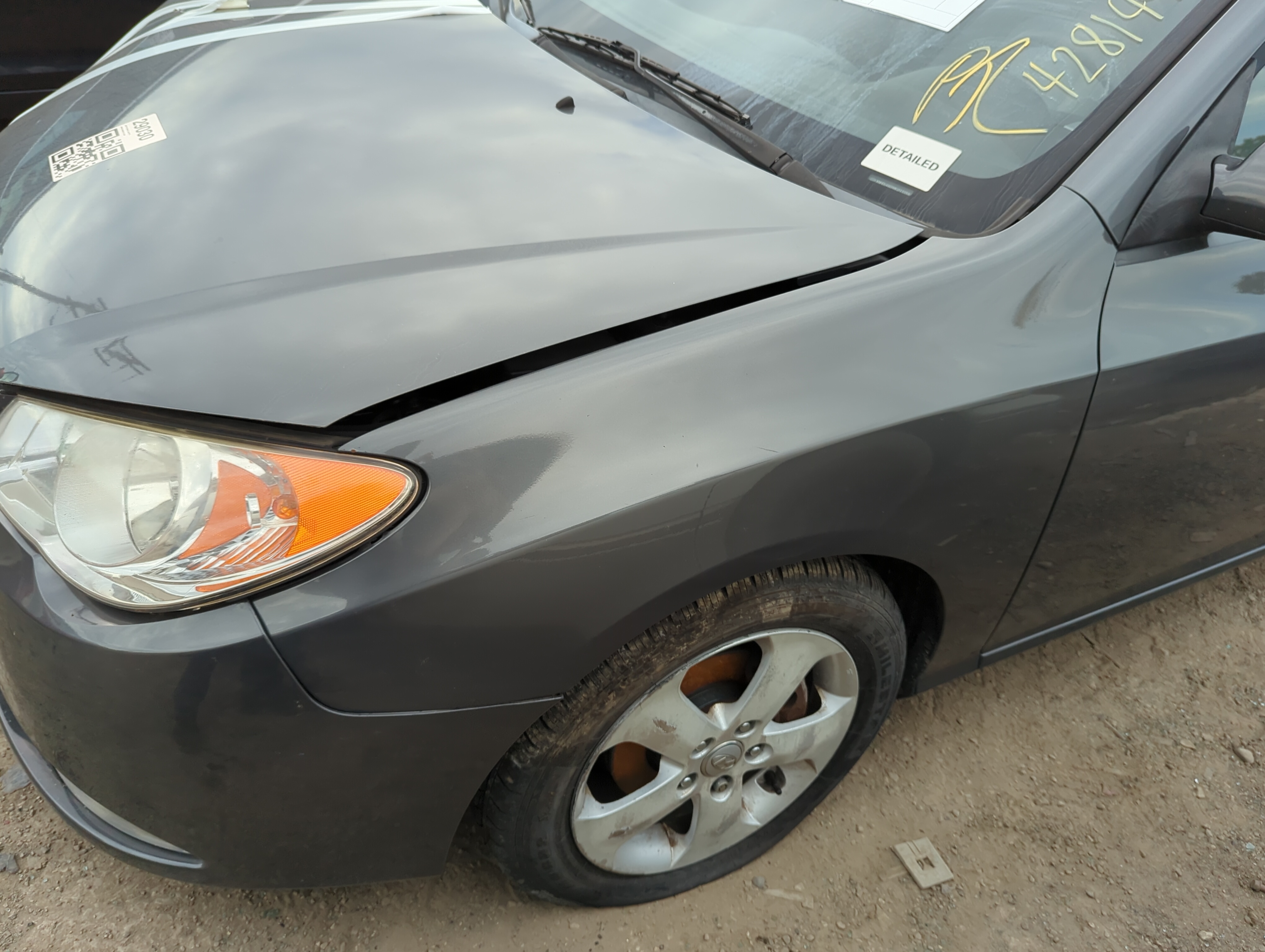 2007-2010 Hyundai Elantra Driver Fender 1147032 - Oemusedautoparts1.com