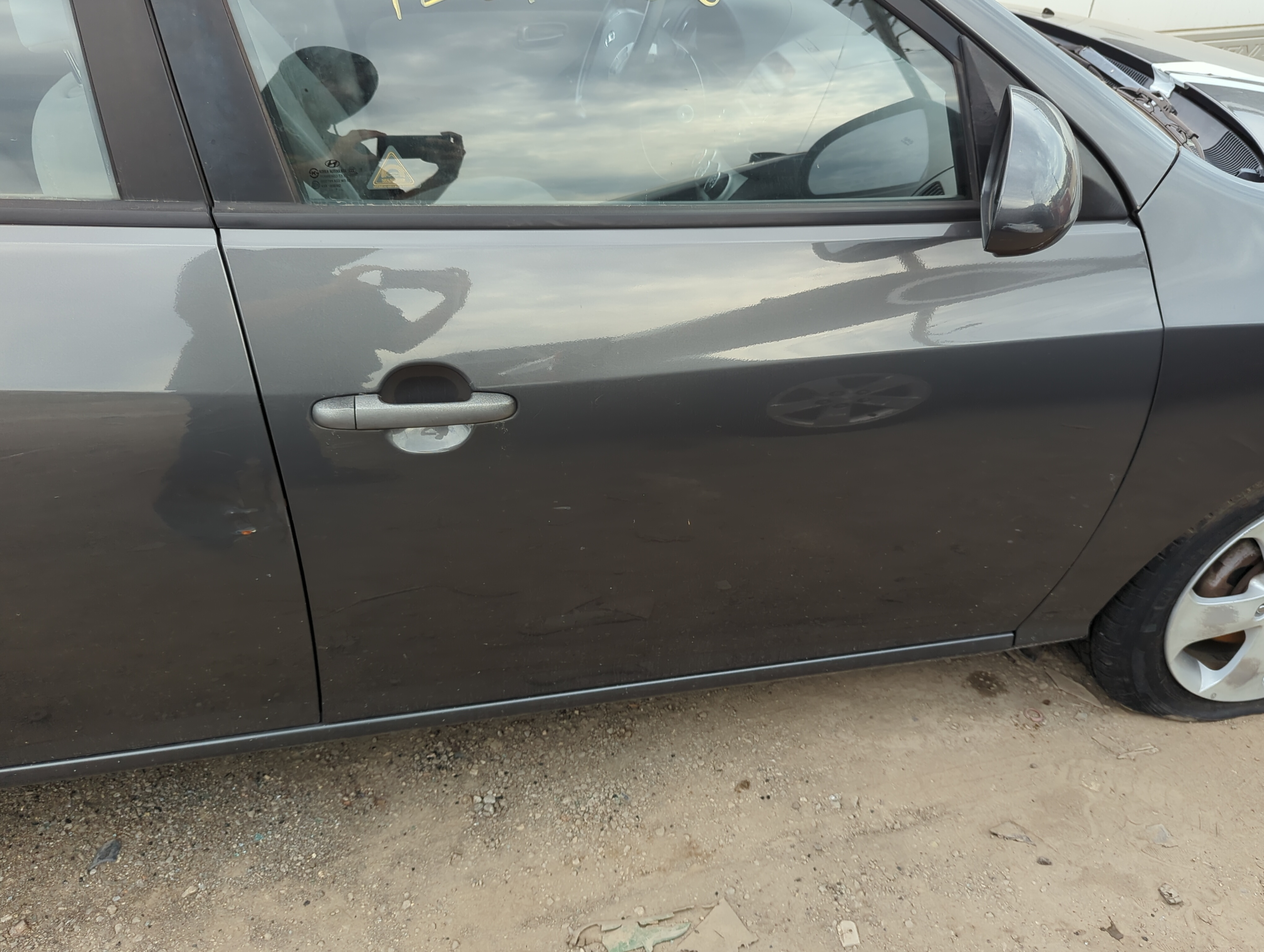 2007-2010 Hyundai Elantra Passenger Front Door Oem 1147048 - Oemusedautoparts1.com