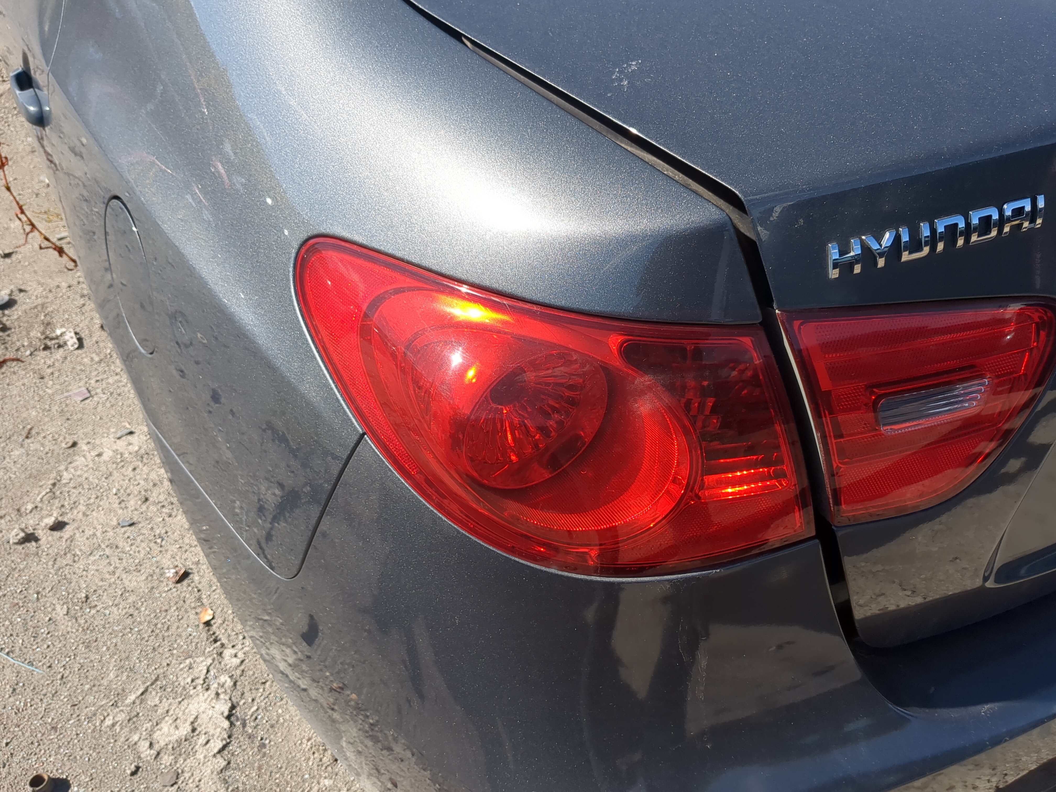 2007-2010 Hyundai Elantra Driver Left Side Tail Light Taillight Oem 1147054 - Oemusedautoparts1.com