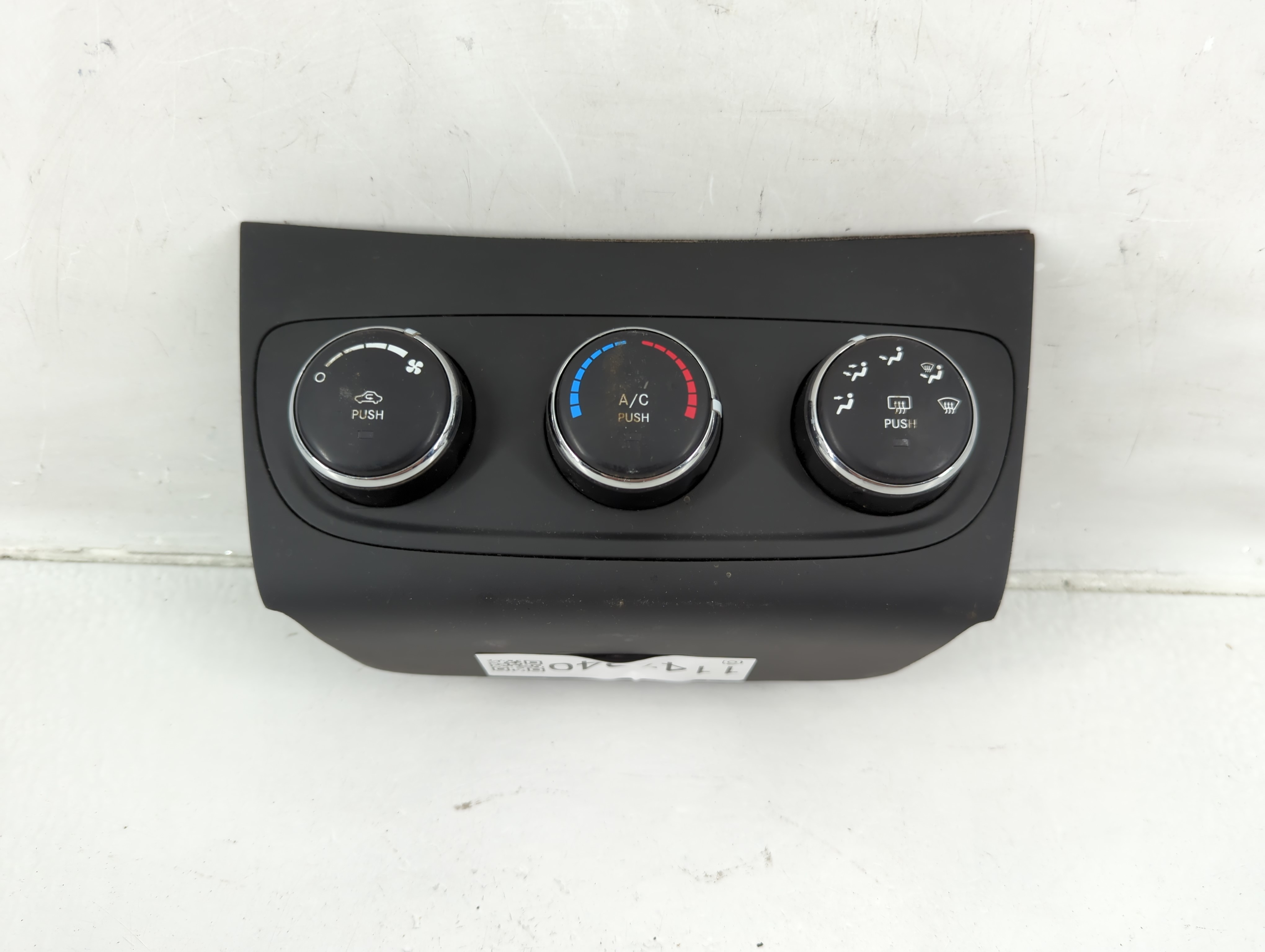 Picture of 2010-2014 Dodge Avenger Ac Heater Climate Control 1tt70dx9ac 1147240