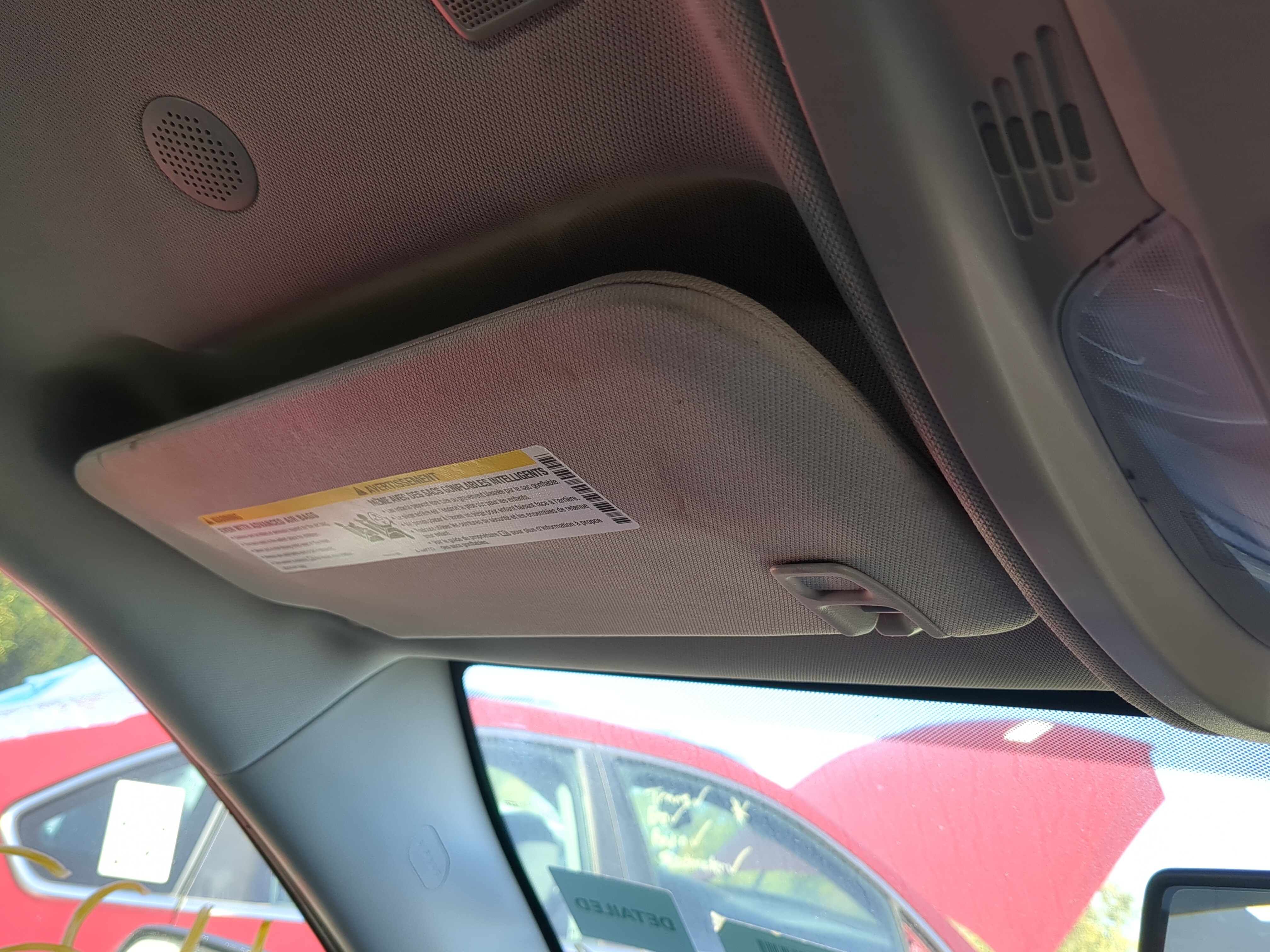 2010-2017 Chevrolet Equinox Driver Sun Visor Mirror Left Sunvisor 1147555 - Oemusedautoparts1.com