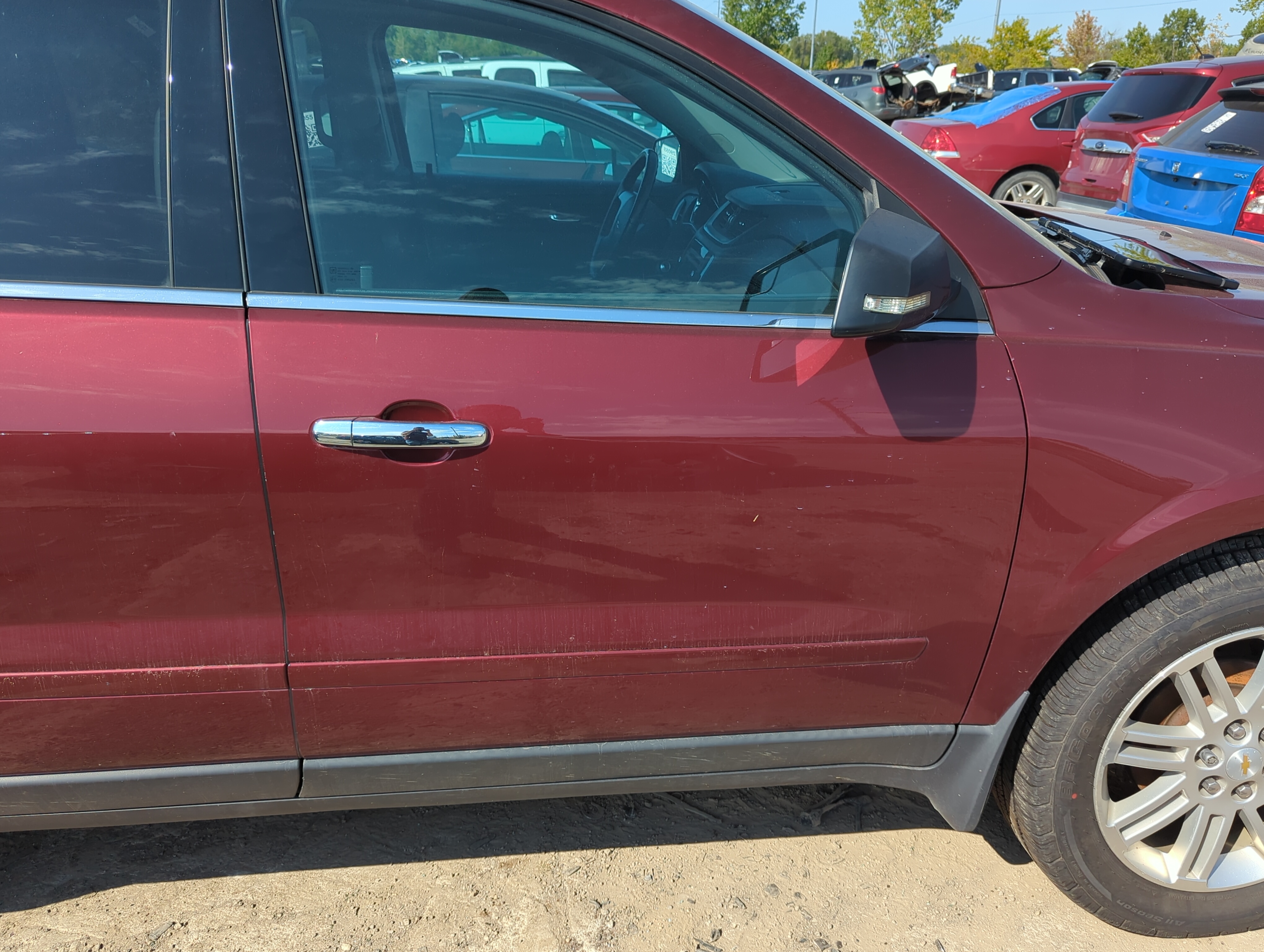 Picture of Chevrolet Traverse Passenger Front Door Oem 1148309