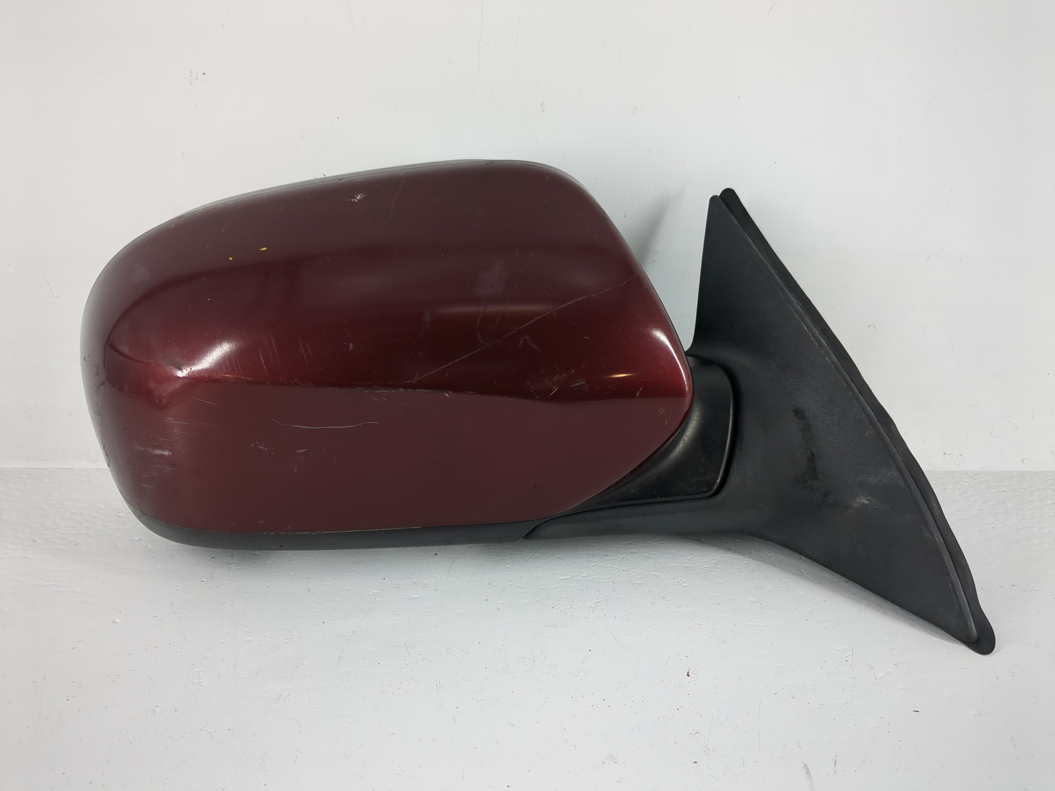 2011-2014 Subaru Legacy Passenger Right Side View Power Door Mirror Red 1148519 - Oemusedautoparts1.com