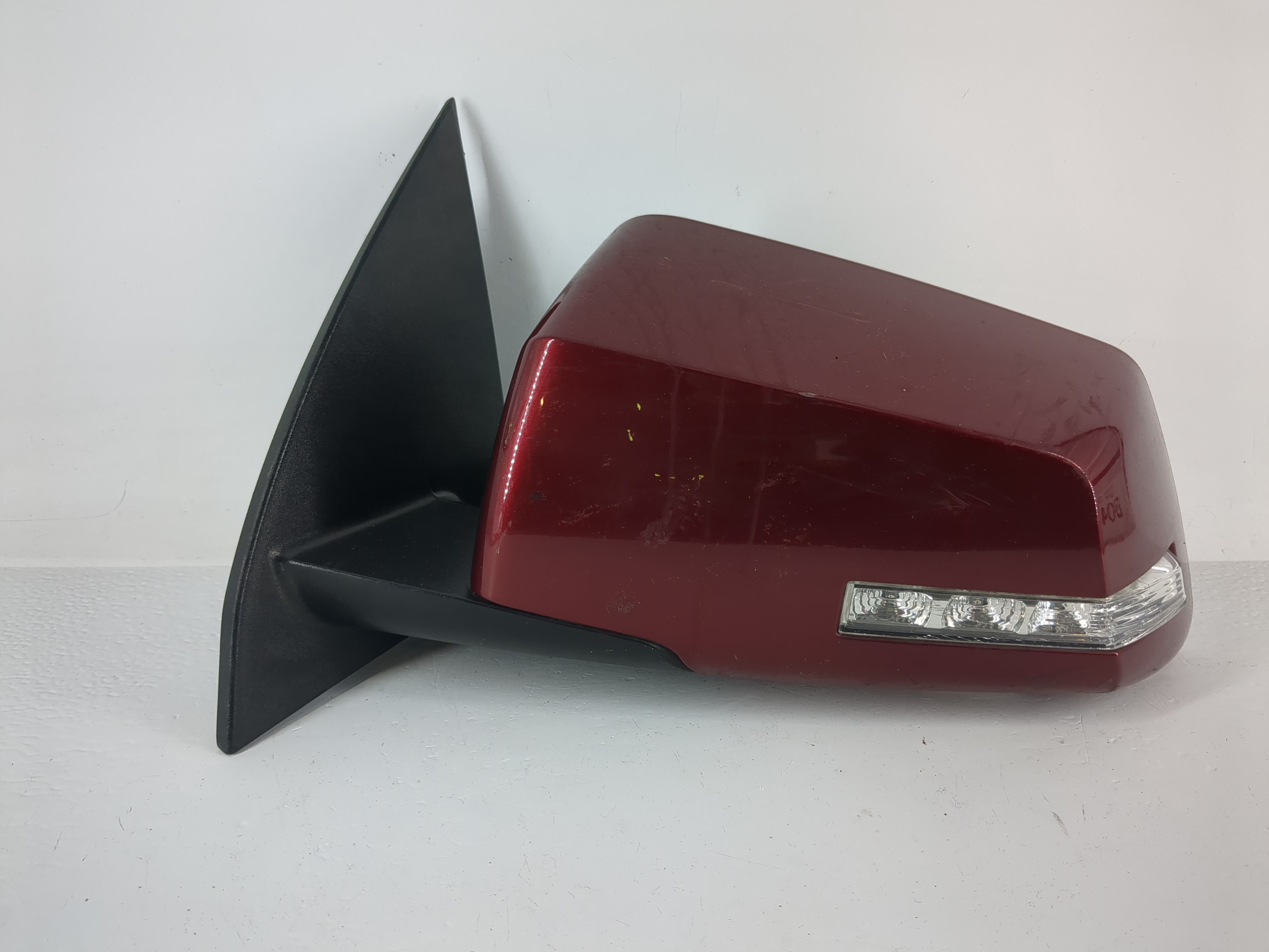 Picture of 2009 Chevrolet Traverse Driver Left Side View Manual Door Mirror Red 1148520