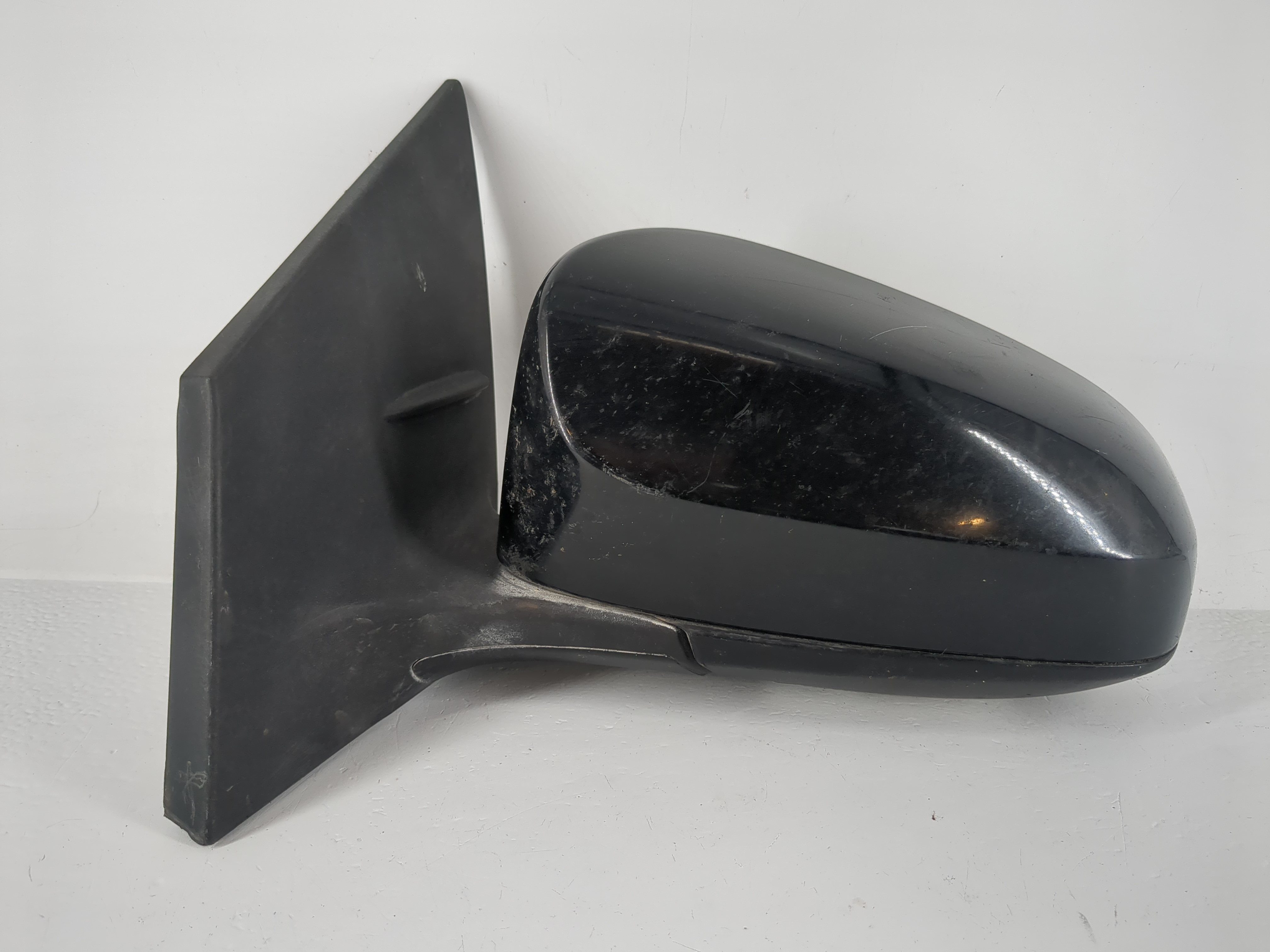 Picture of 2014-2019 Toyota Corolla Driver Left Side View Manual Door Mirror Black 1148521