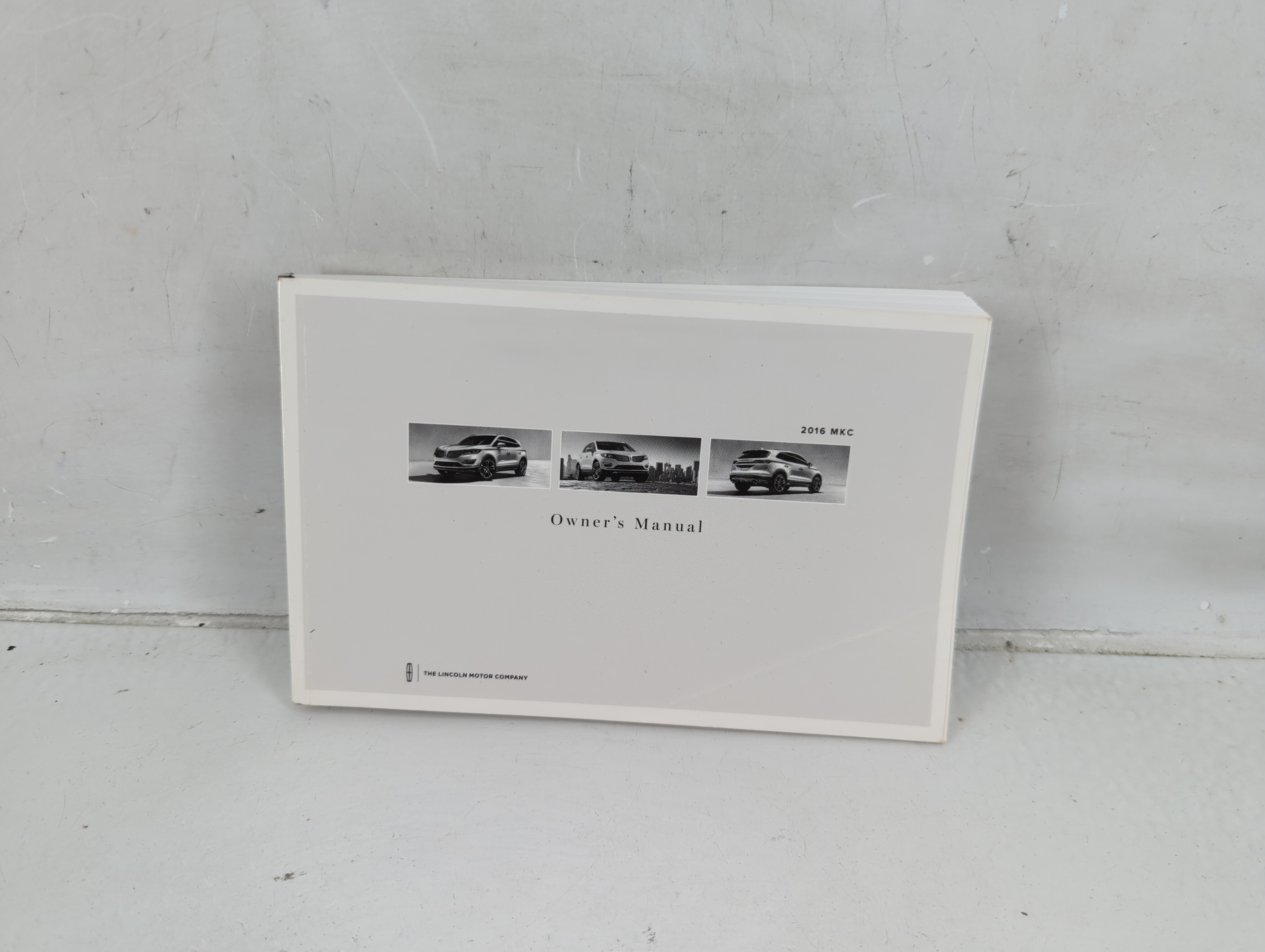 2016 Lincoln Mkc Owners Manual Book Guide 1148601 - Oemusedautoparts1.com