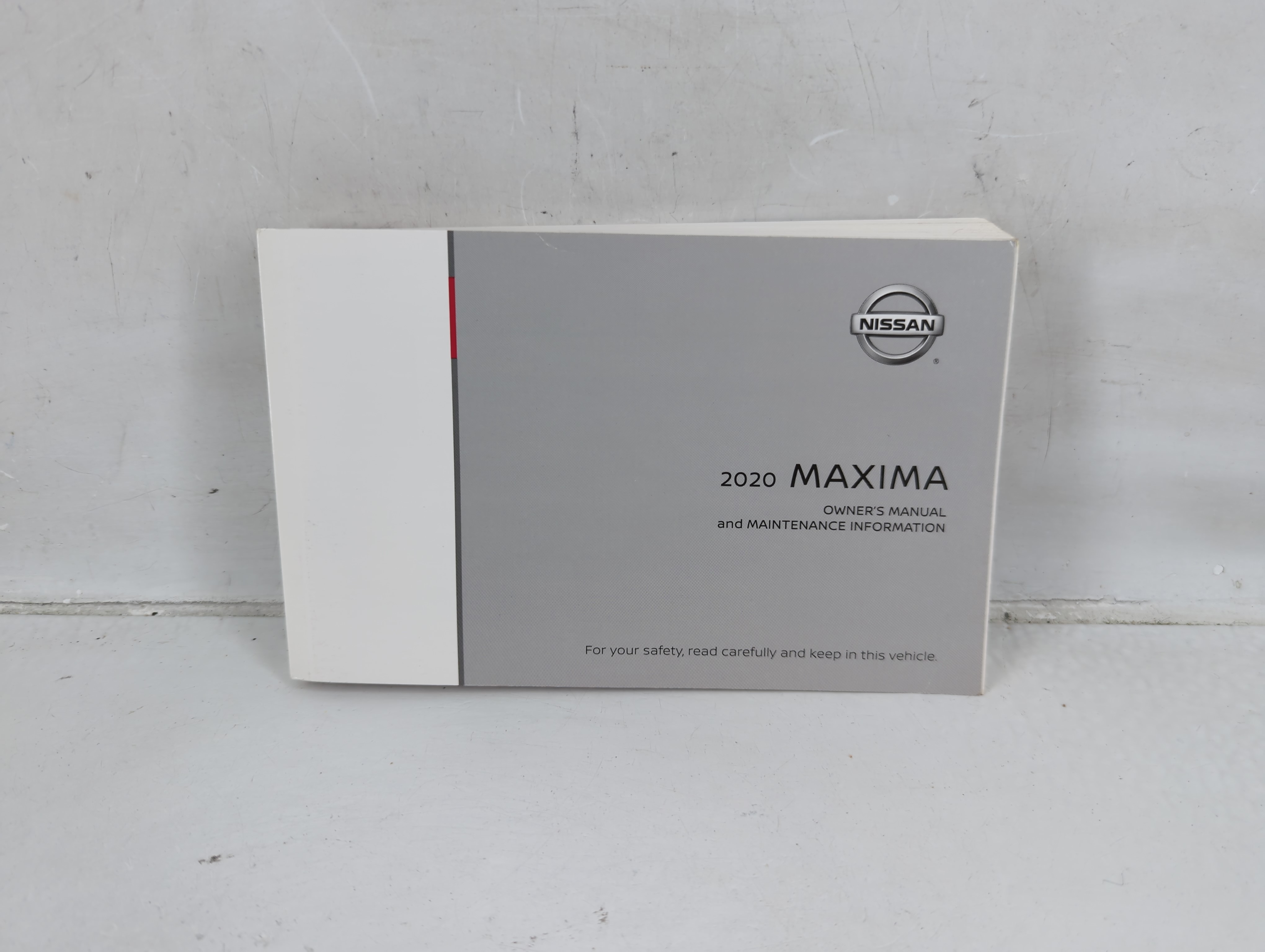 Picture of 2020 Nissan Maxima Owners Manual Book Guide 1148610