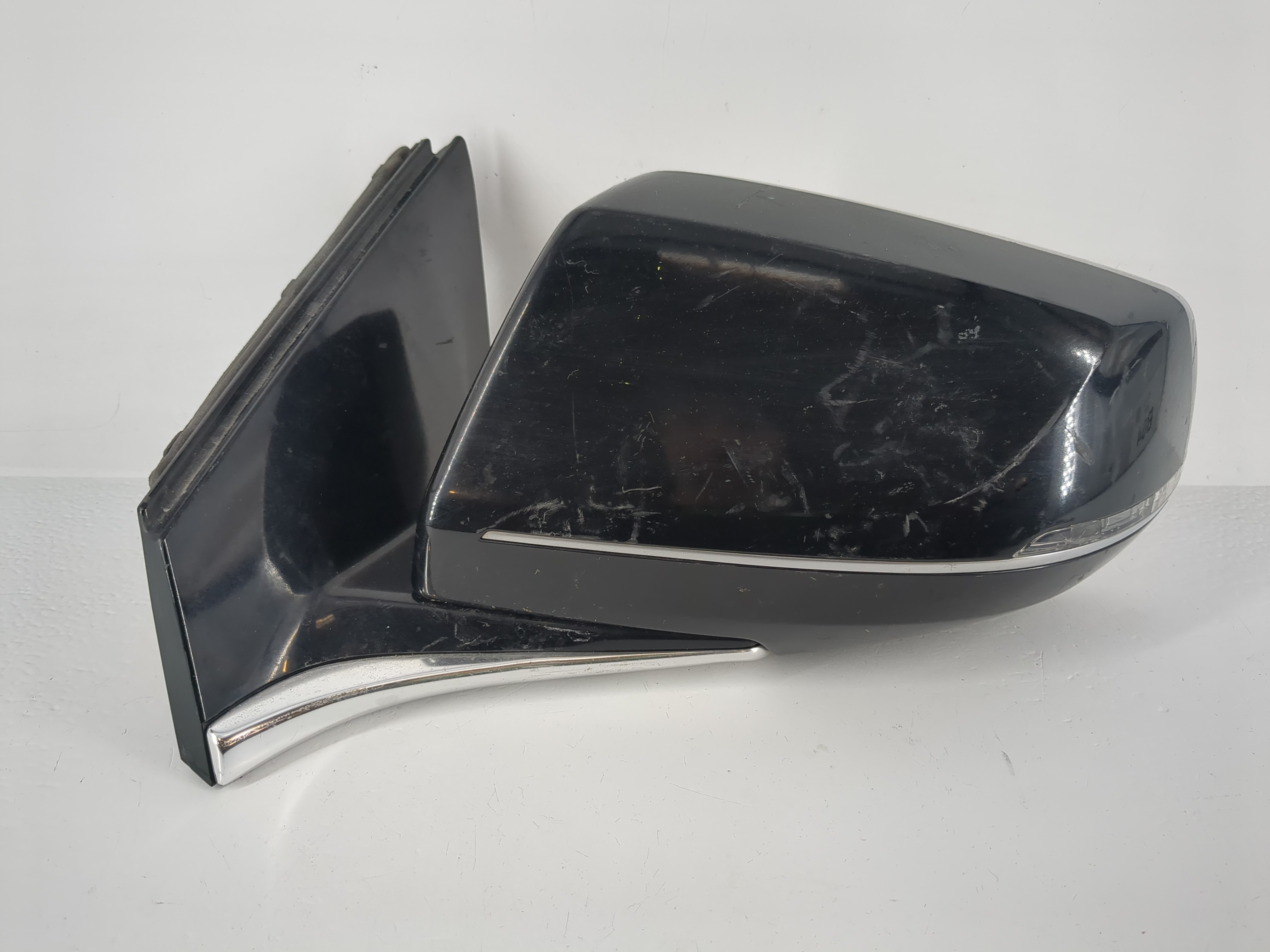 2013-2015 Cadillac Xts Driver Left Side View Power Door Mirror Black 1148676 - Oemusedautoparts1.com