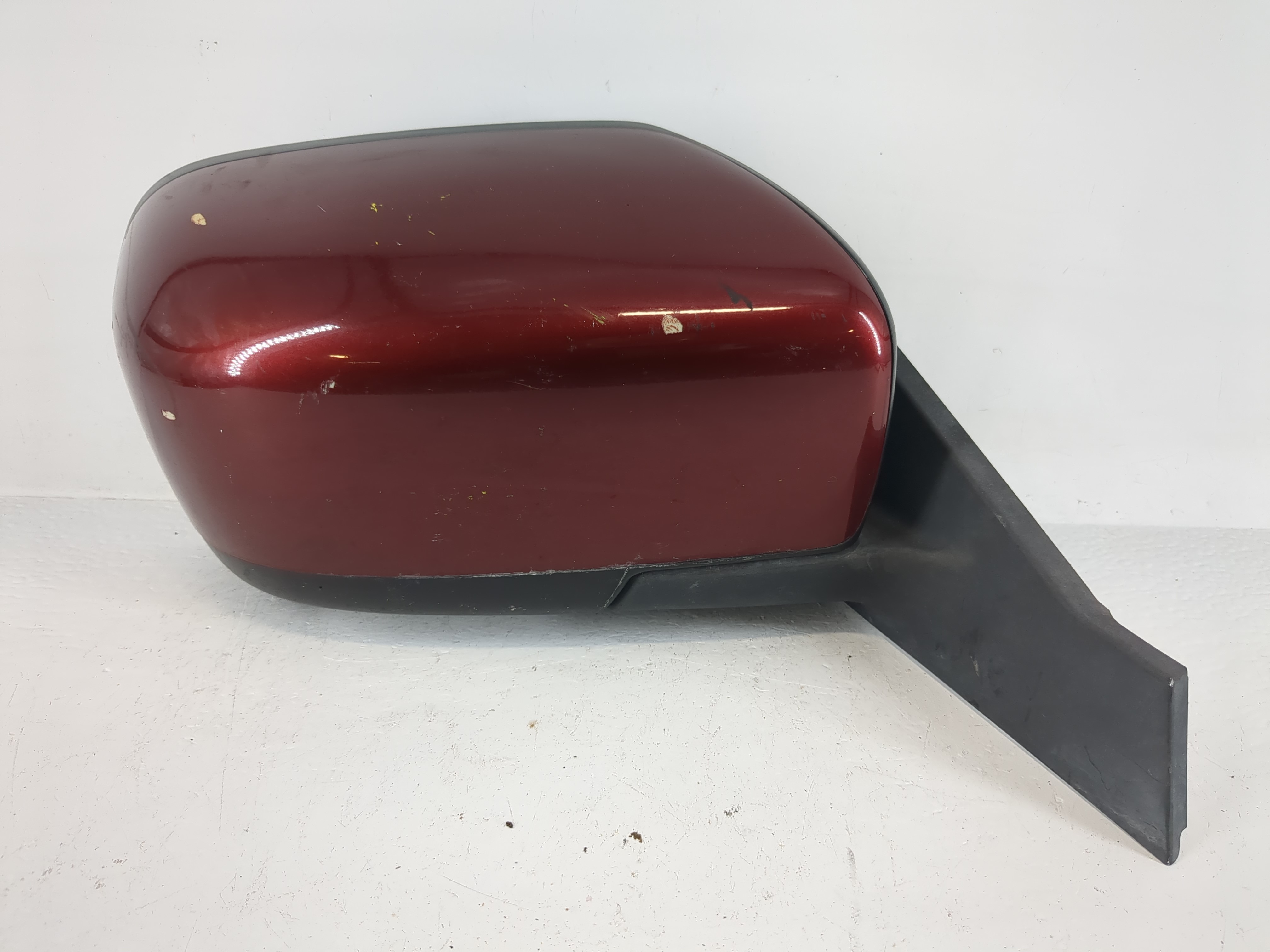 2008-2010 Mazda 5 Passenger Right Side View Power Door Mirror Red 1148680 - Oemusedautoparts1.com