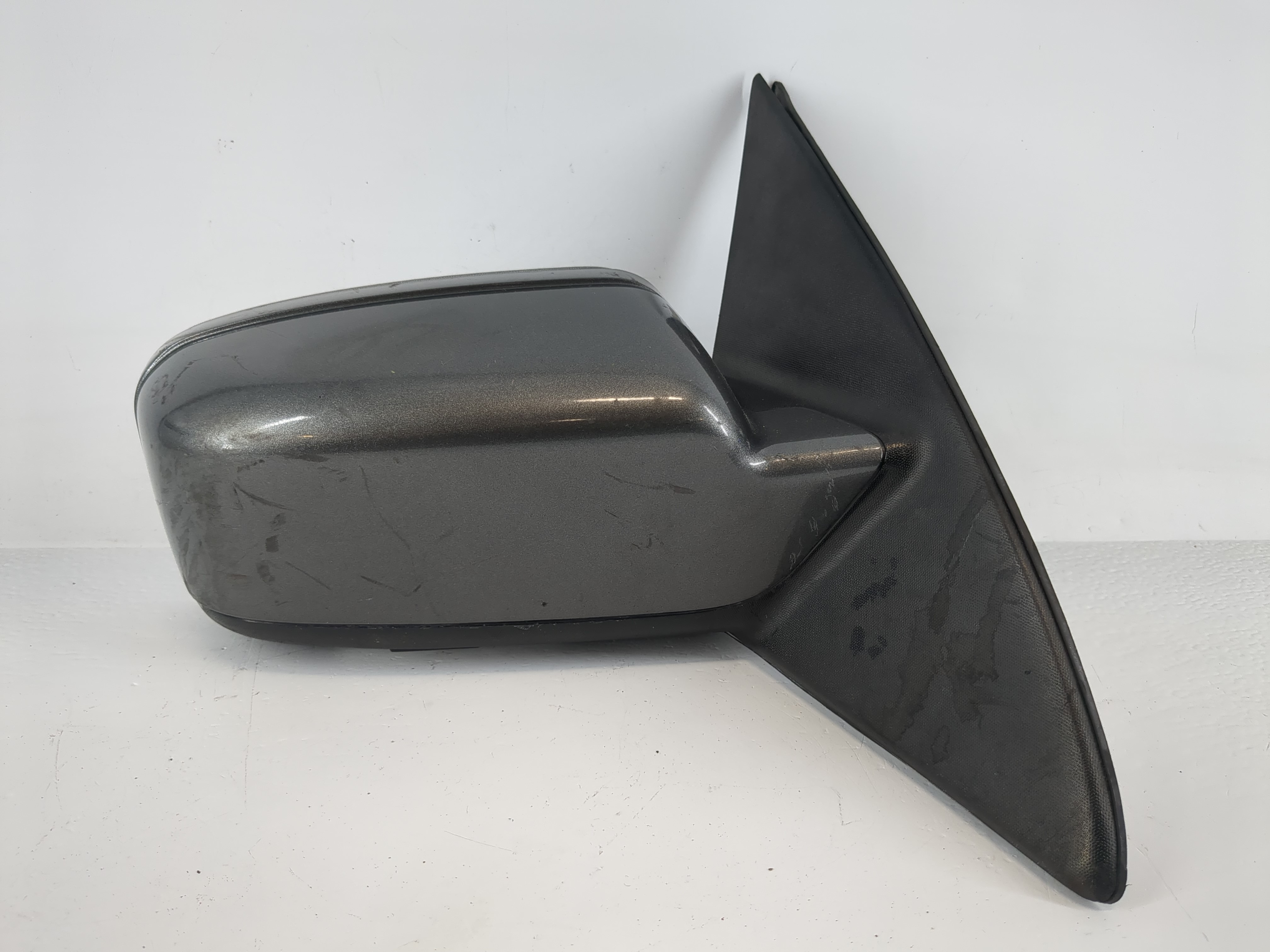 Mitsubishi Lancer Passenger Right Side View Power Door Mirror Dark Gray 1149271 - Oemusedautoparts1.com