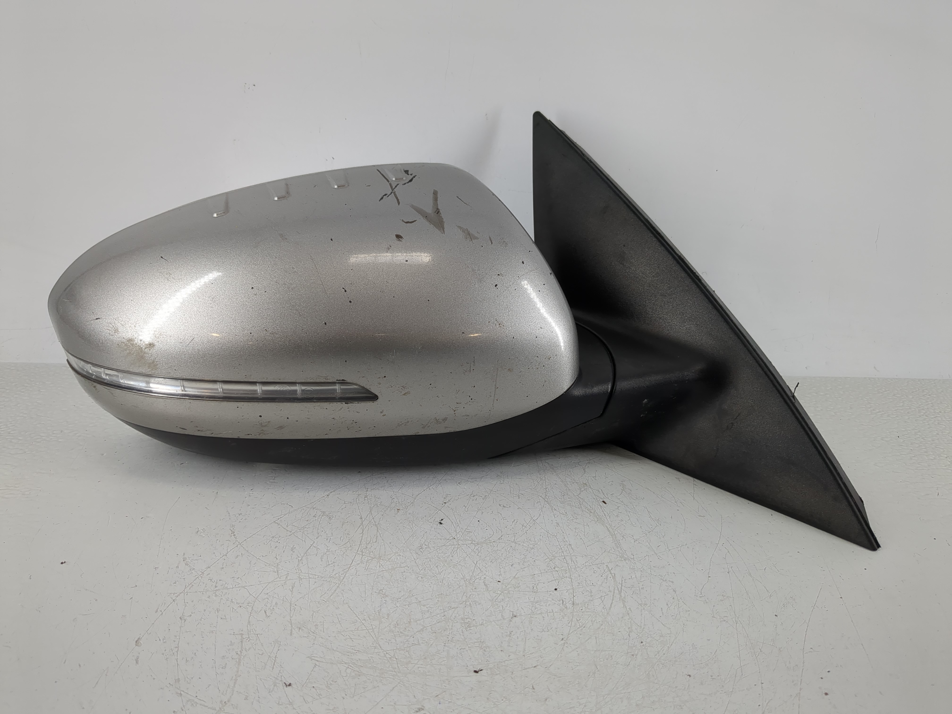 2014-2015 Kia Optima Passenger Right Side View Power Door Mirror Grey 1149348 - Oemusedautoparts1.com