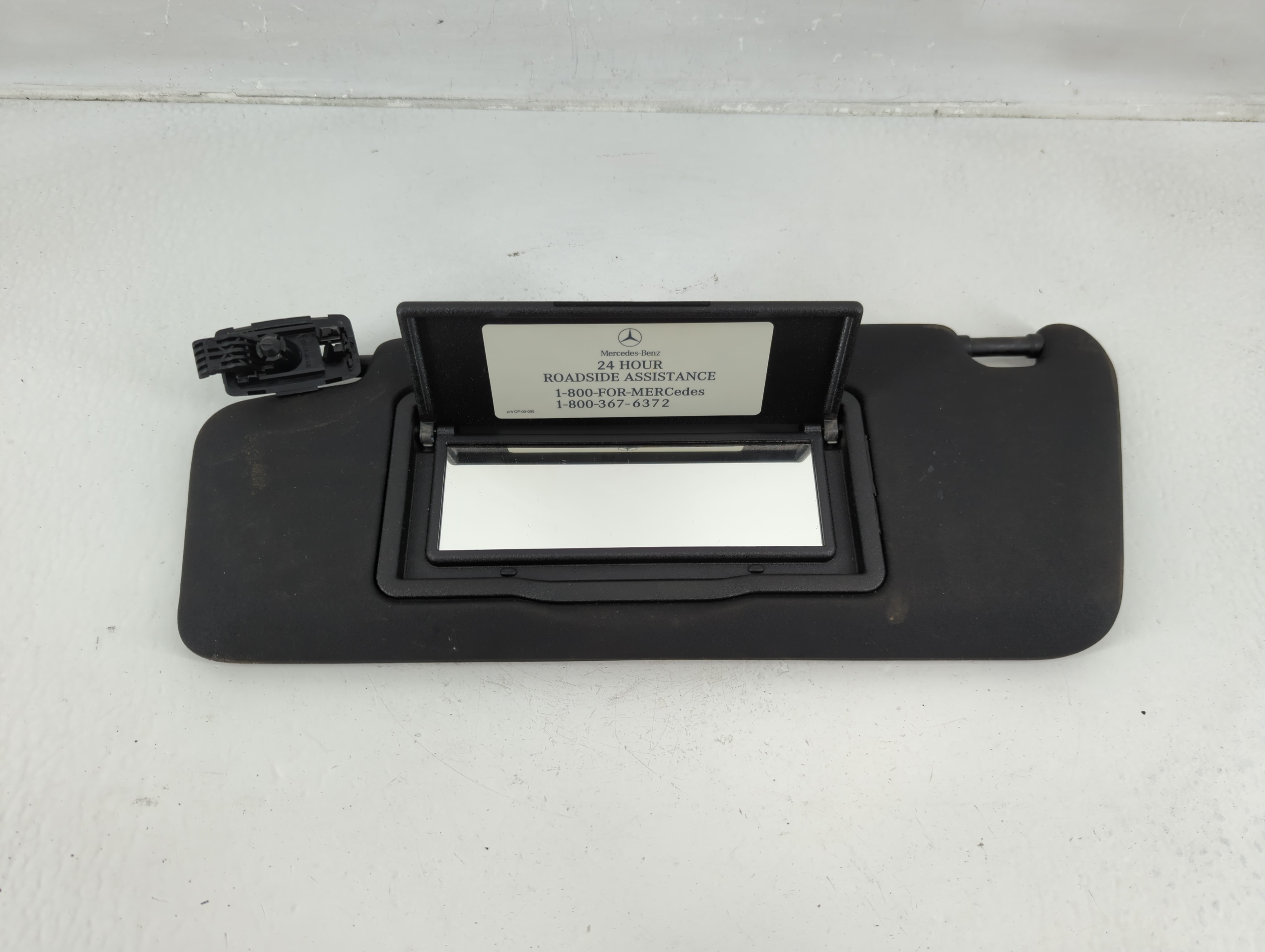 2010-2014 Mercedes-benz C250 Driver Sun Visor Mirror Left Sunvisor Black 1149404 - Oemusedautoparts1.com