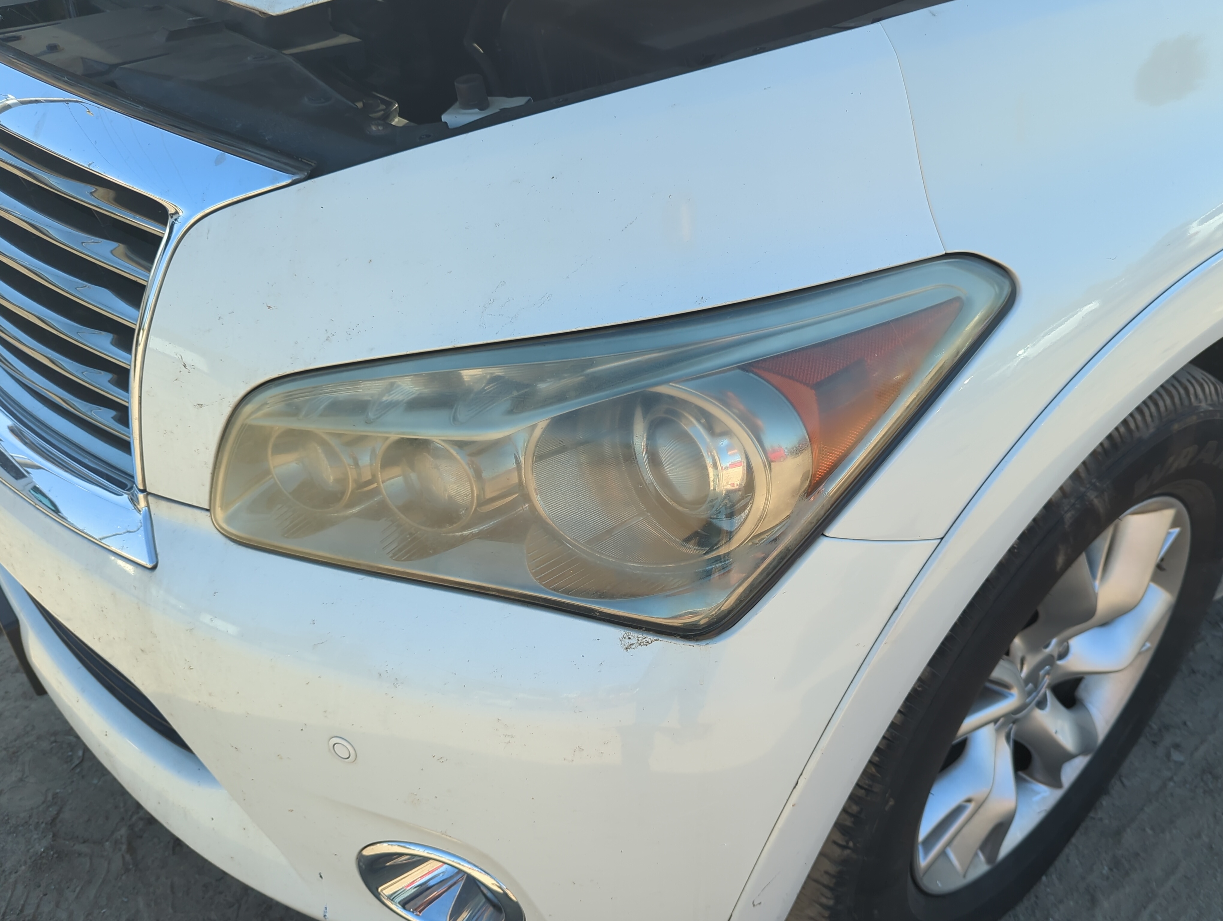 2011-2013 Infiniti Qx56 Driver Left Oem Head Light Headlight Lamp 1149552 - Oemusedautoparts1.com