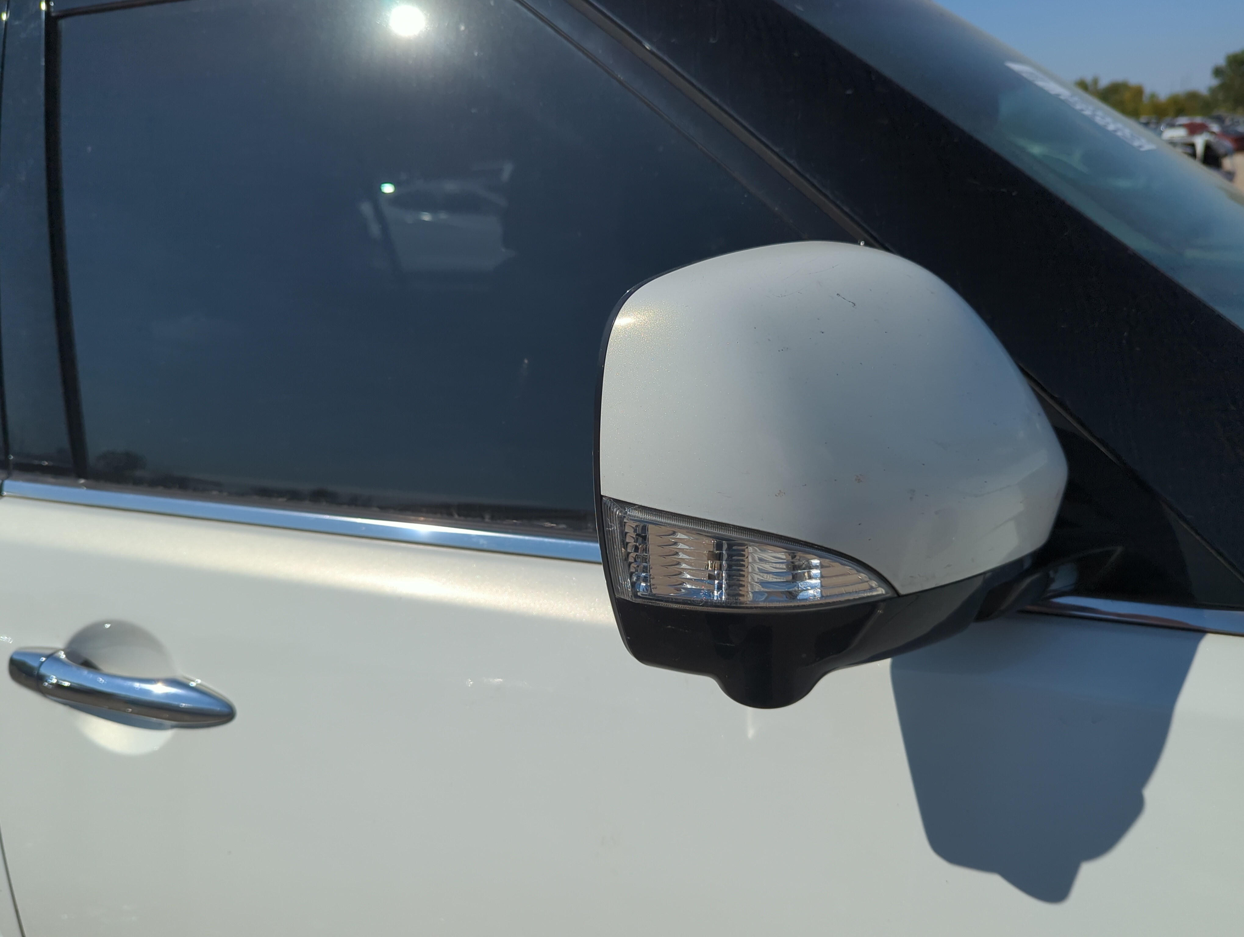 2011-2012 Infiniti Qx56 Passenger Right Side View Power Door Mirror 1149610 - Oemusedautoparts1.com