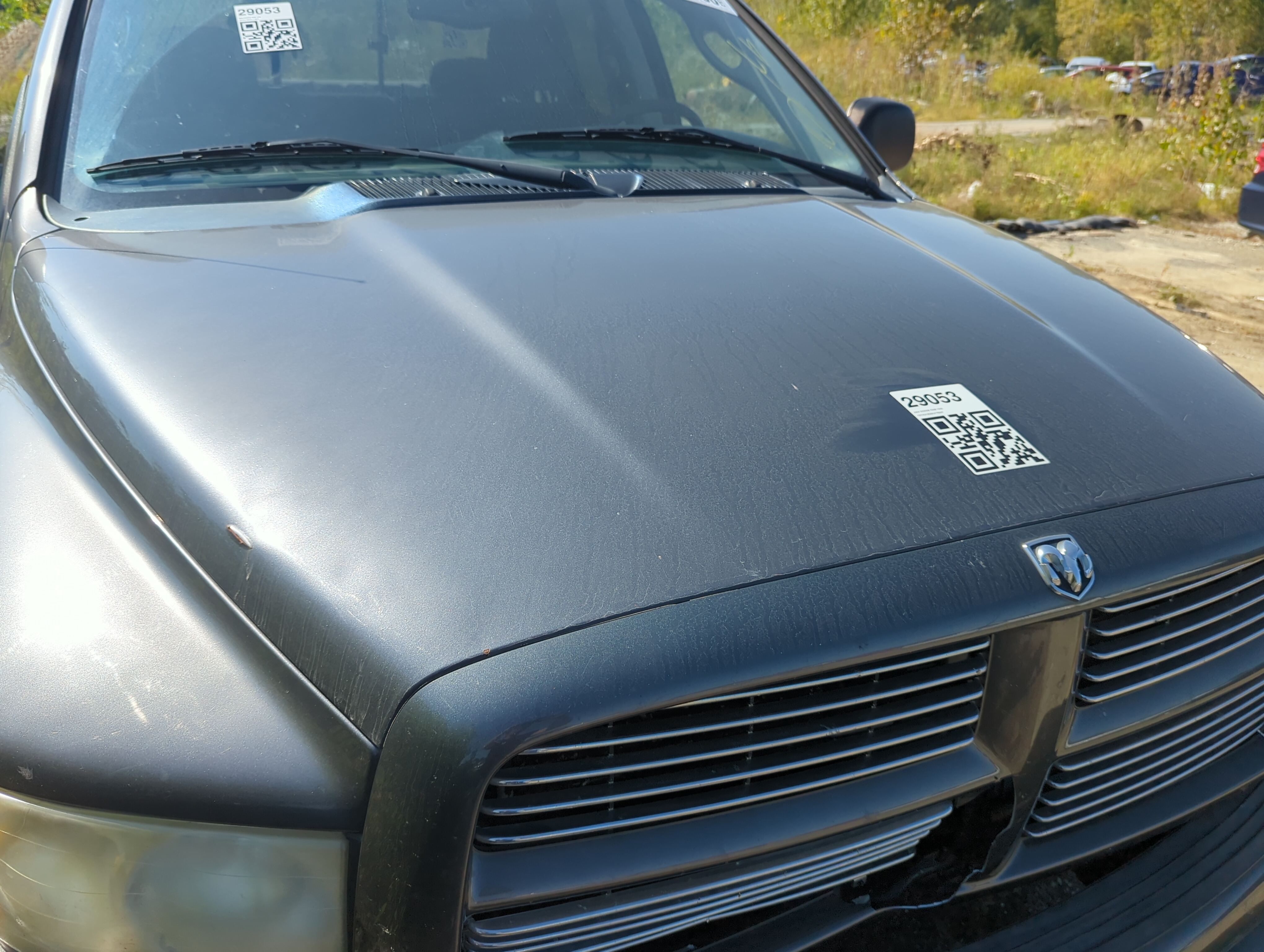 2002-2008 Dodge Ram 1500 Hood Oem 1149792 - Oemusedautoparts1.com