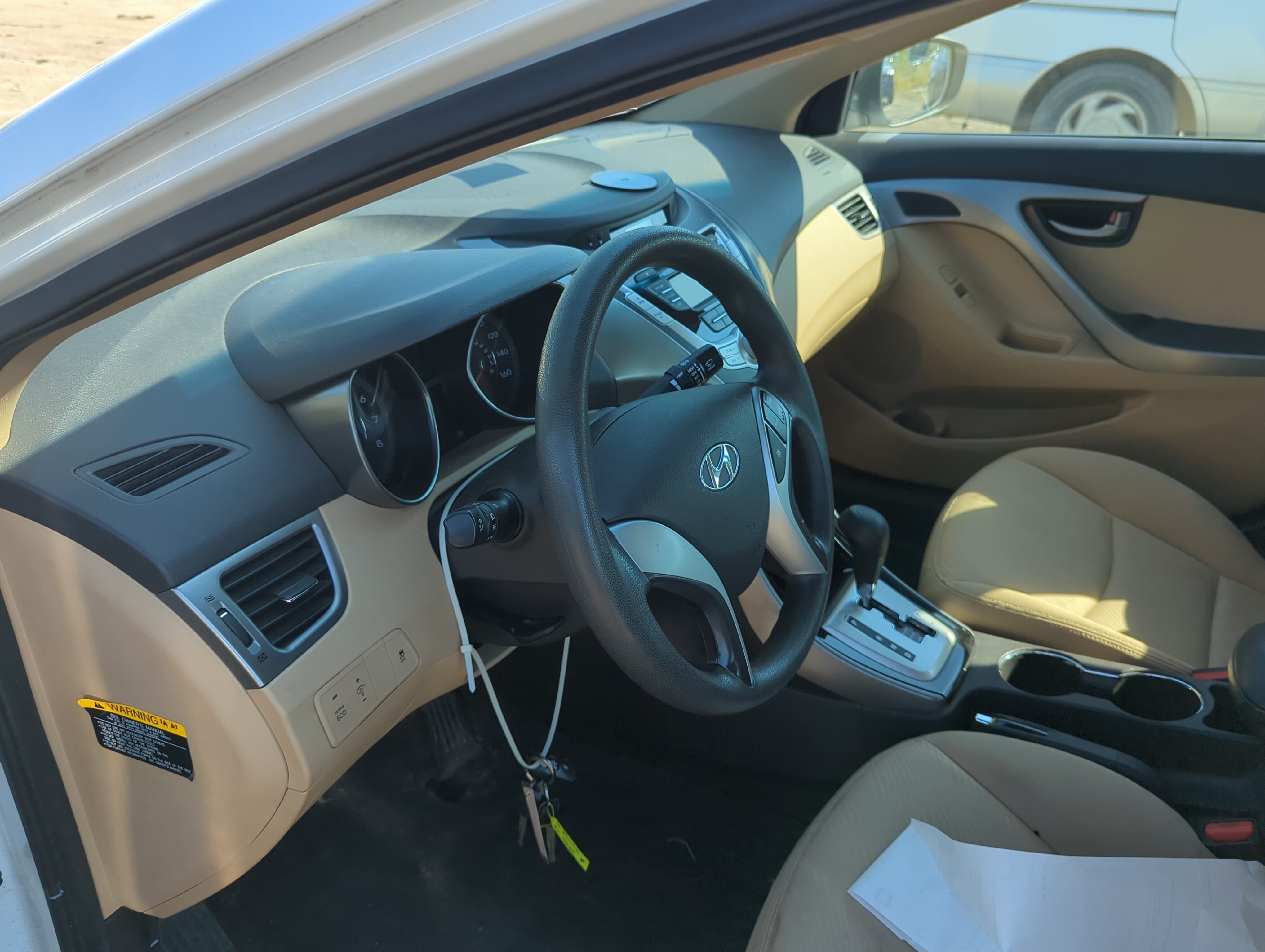 2011-2016 Hyundai Elantra Air Bag Driver Left Steering Wheel Mounted 1150089 - Oemusedautoparts1.com