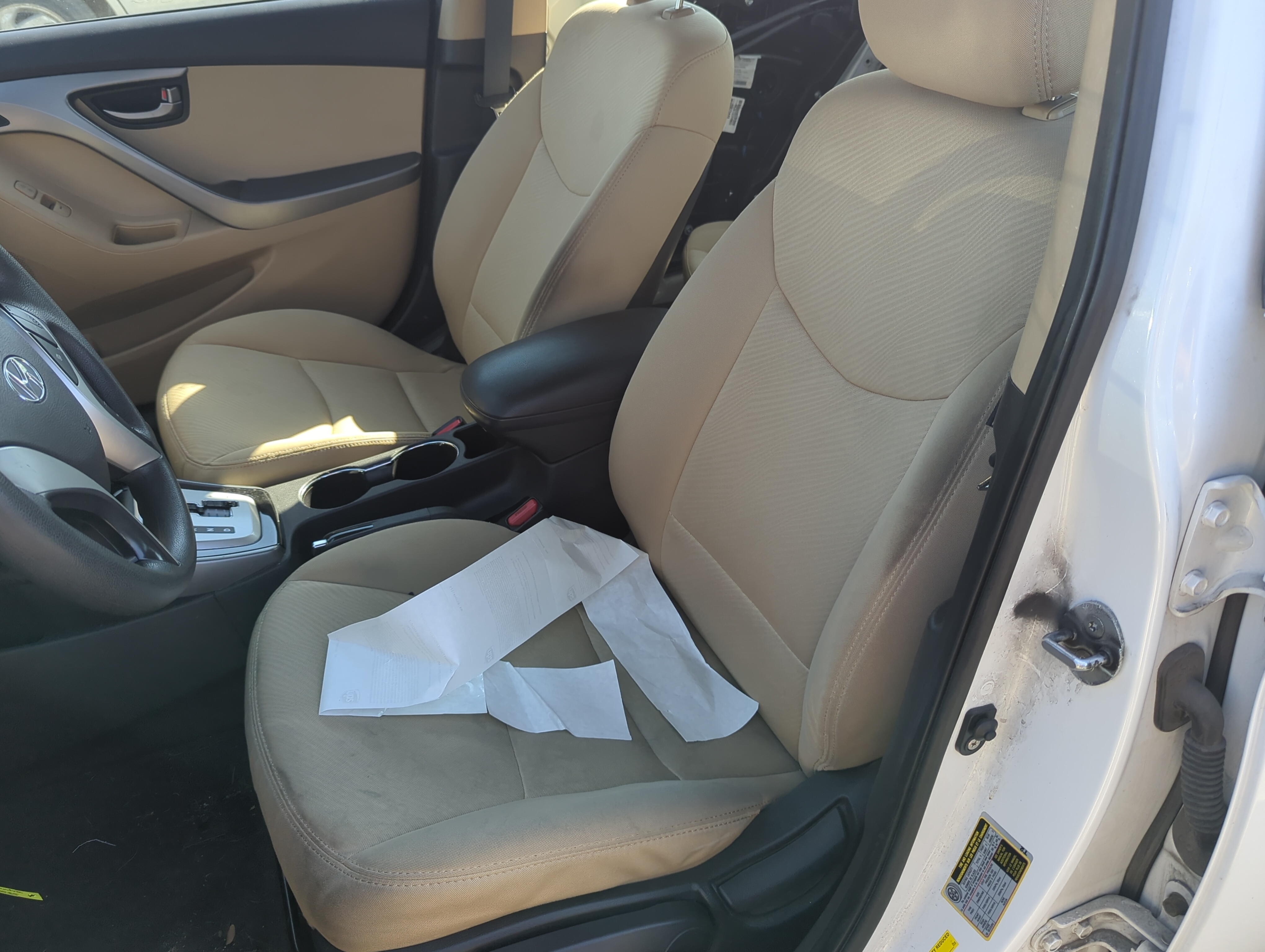 Picture of 2011-2016 Hyundai Elantra Driver Front Seat Oem 1150163