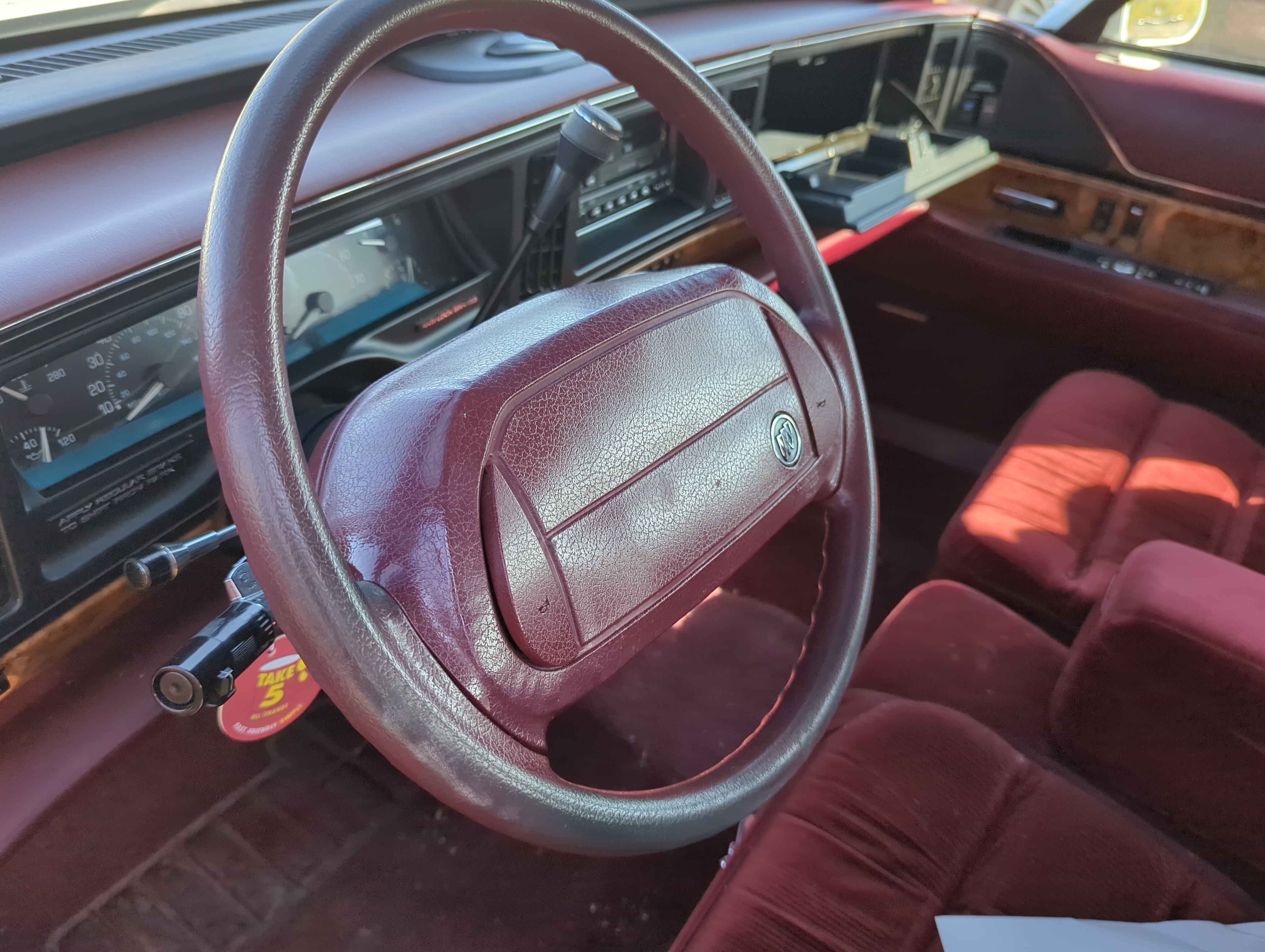 1992 Buick Lesabre Air Bag Driver Left Steering Wheel Mounted 1150286 - Oemusedautoparts1.com