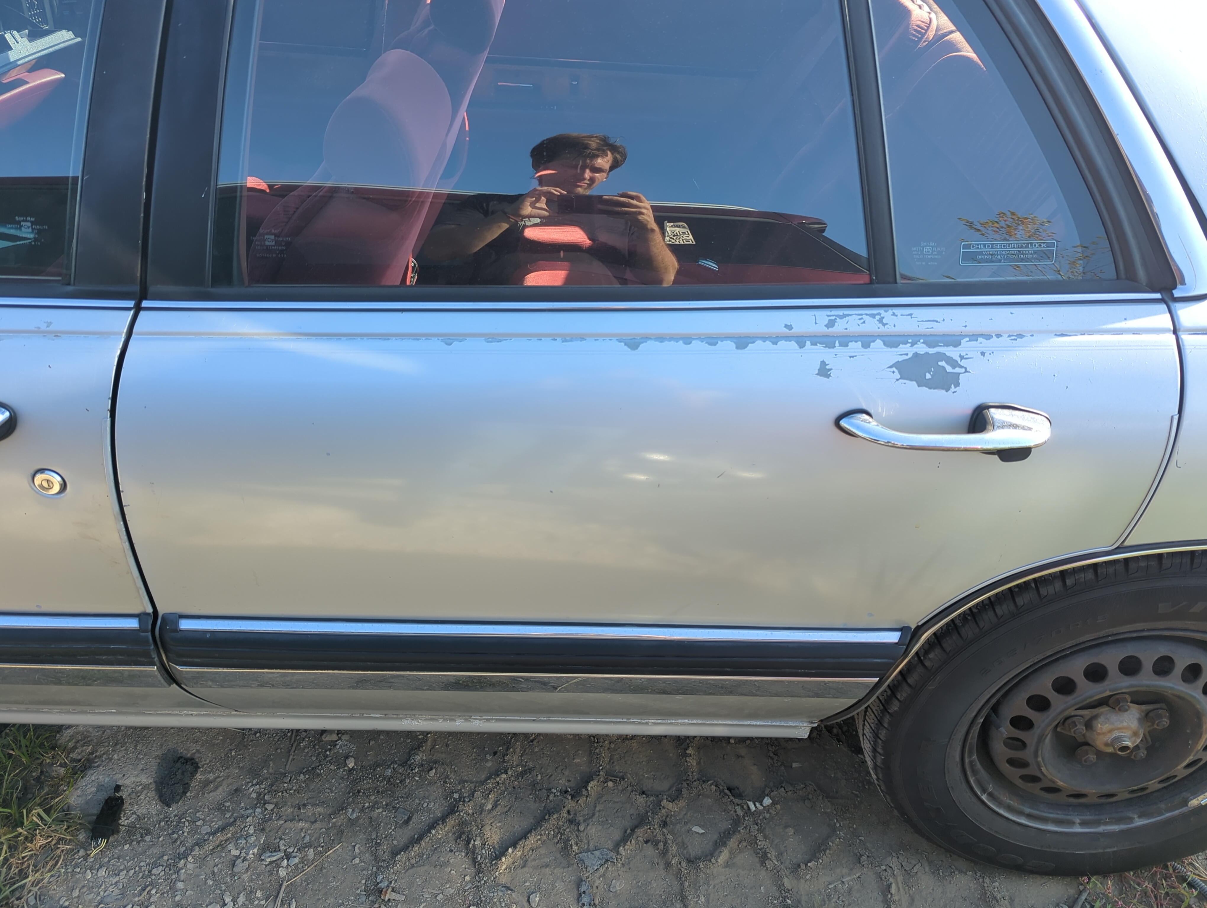 1992-1999 Buick Lesabre Driver Rear Door Oem 1150305 - Oemusedautoparts1.com