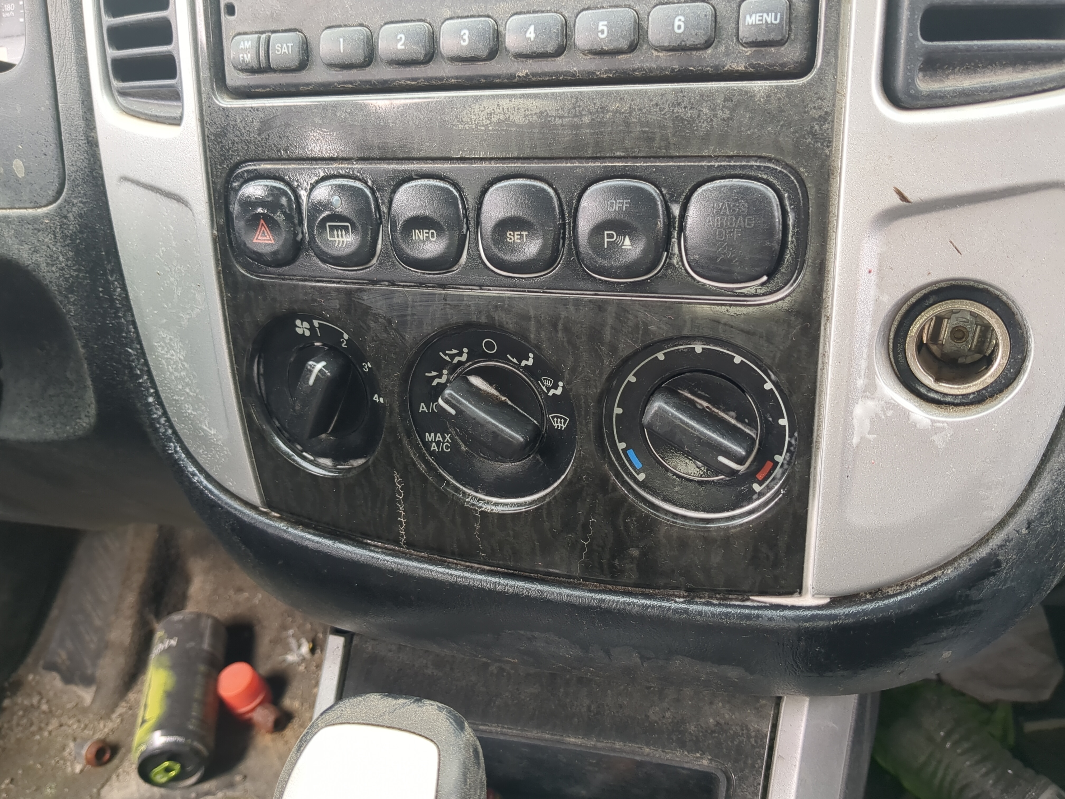 2005-2007 Mercury Mariner Ac Heater Climate Control 1150466 - Oemusedautoparts1.com