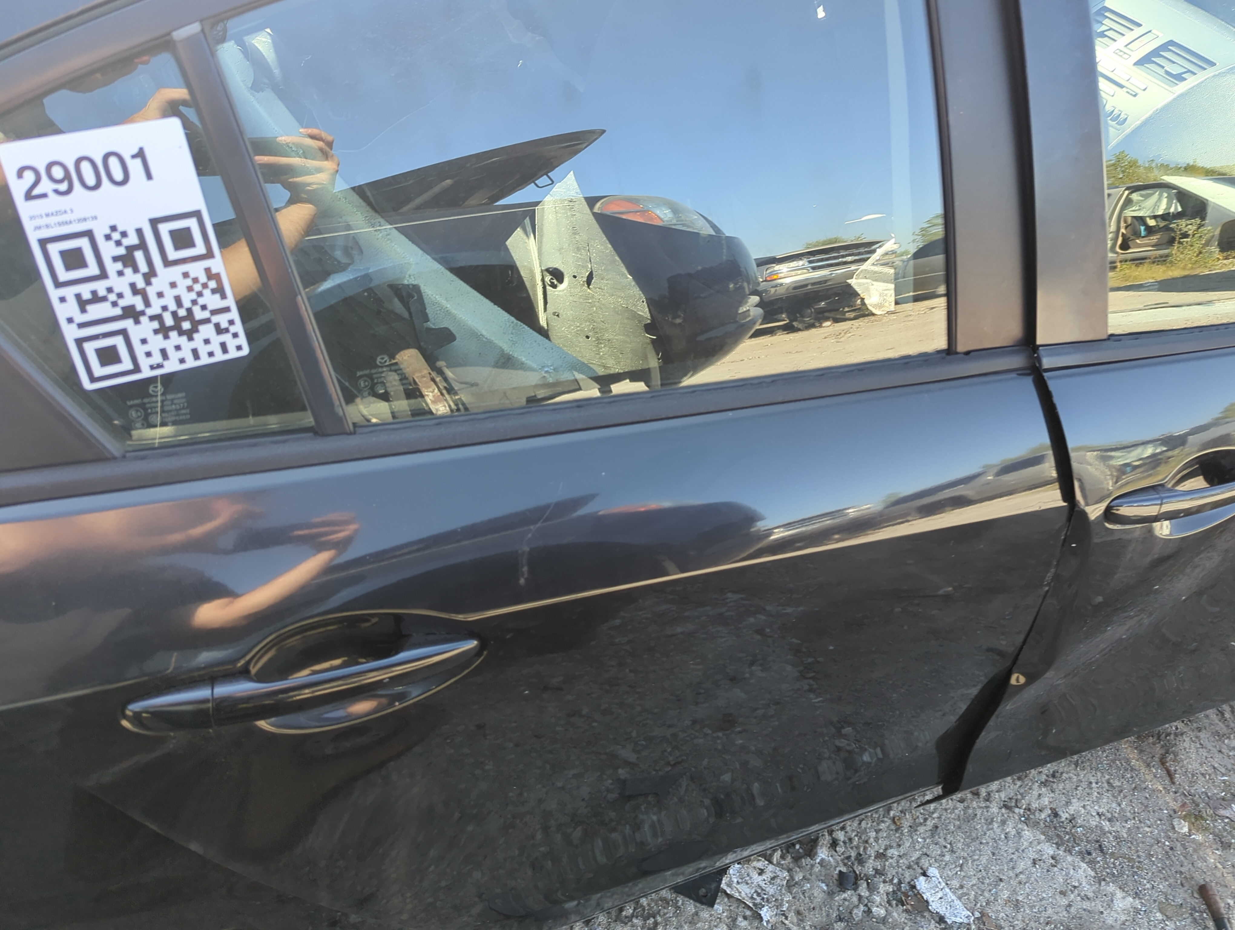 2010-2013 Mazda 3 Passenger Rear Door Oem 1150625 - Oemusedautoparts1.com