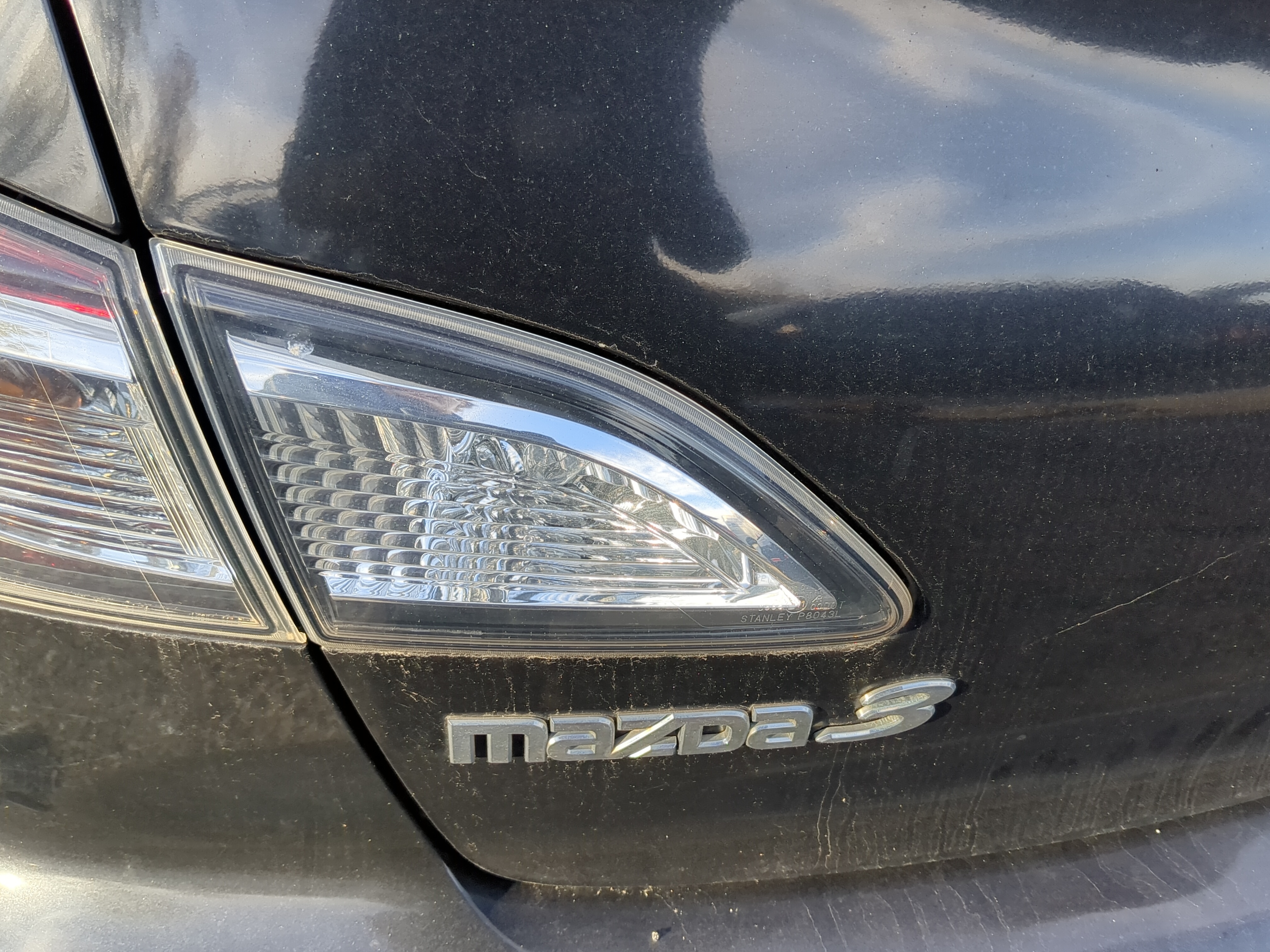 Picture of 2010-2013 Mazda 3 Driver Left Side Tail Light Taillight Deck Lid Mounted 1150681