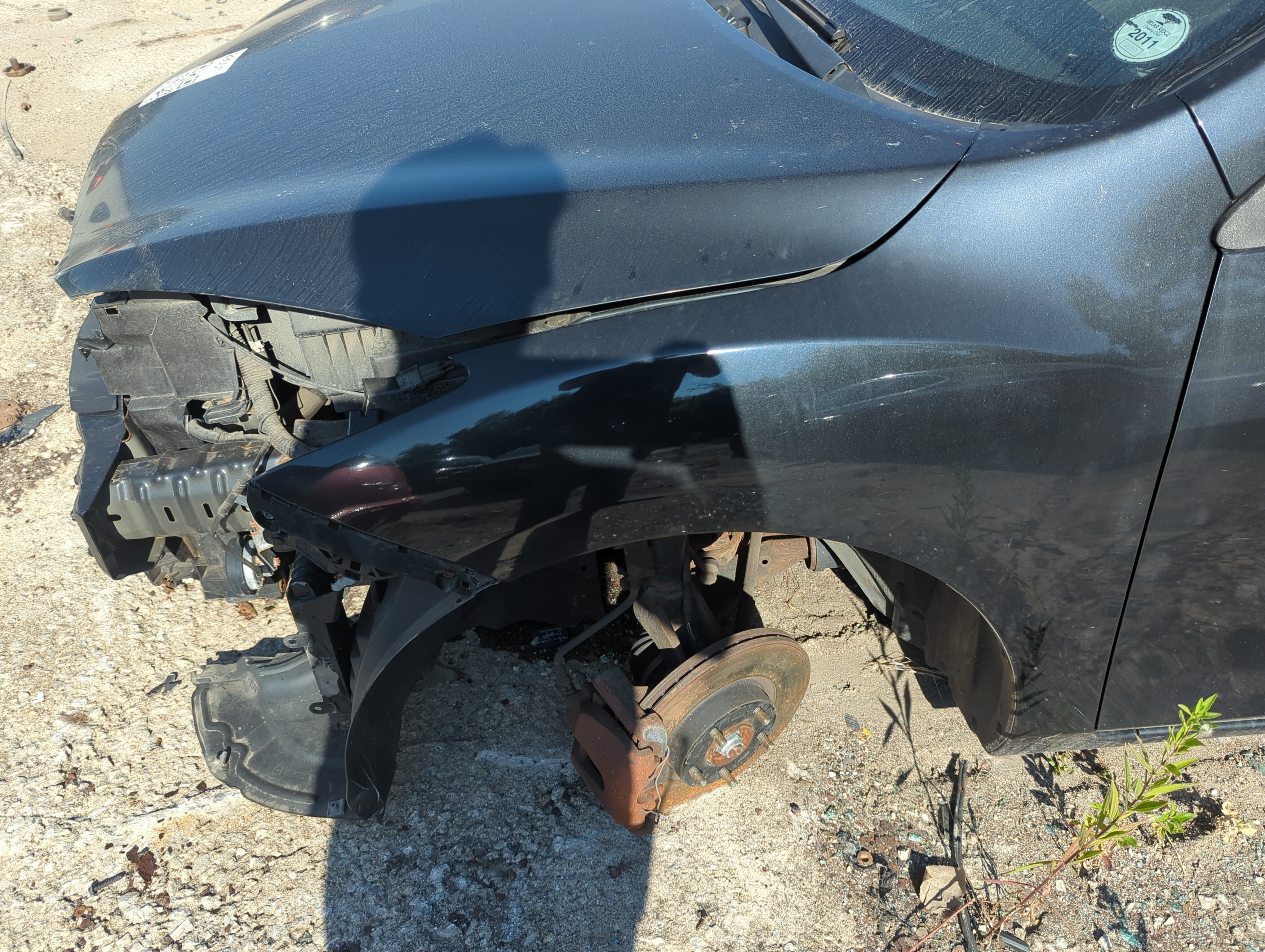 2010-2013 Mazda 3 Driver Fender 1150752 - Oemusedautoparts1.com