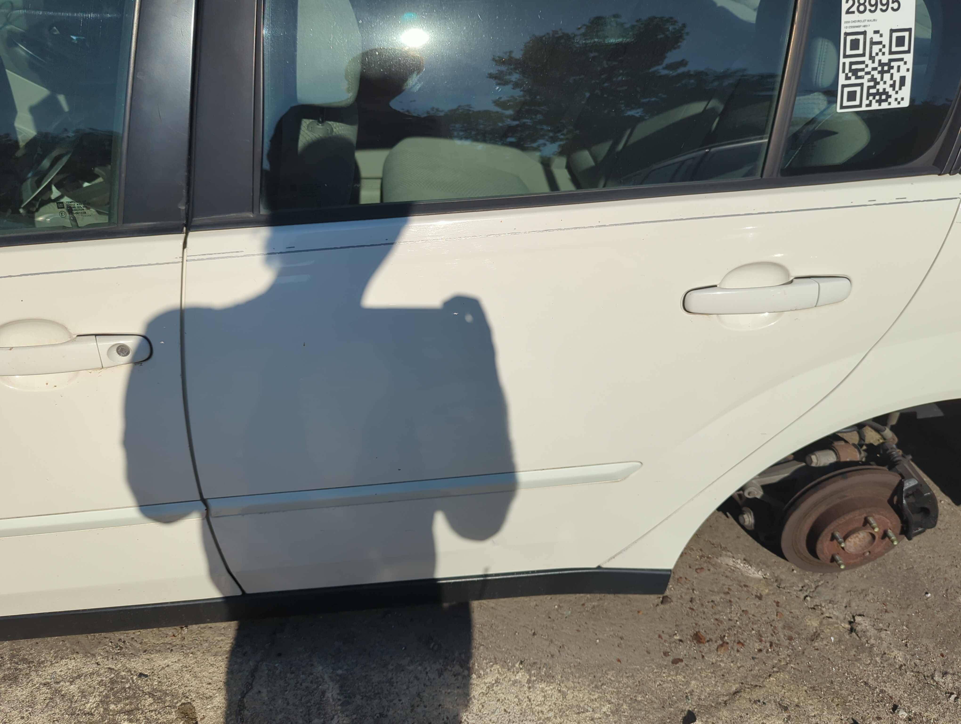 Picture of 2006-2008 Chevrolet Malibu Driver Rear Door Oem 1150855