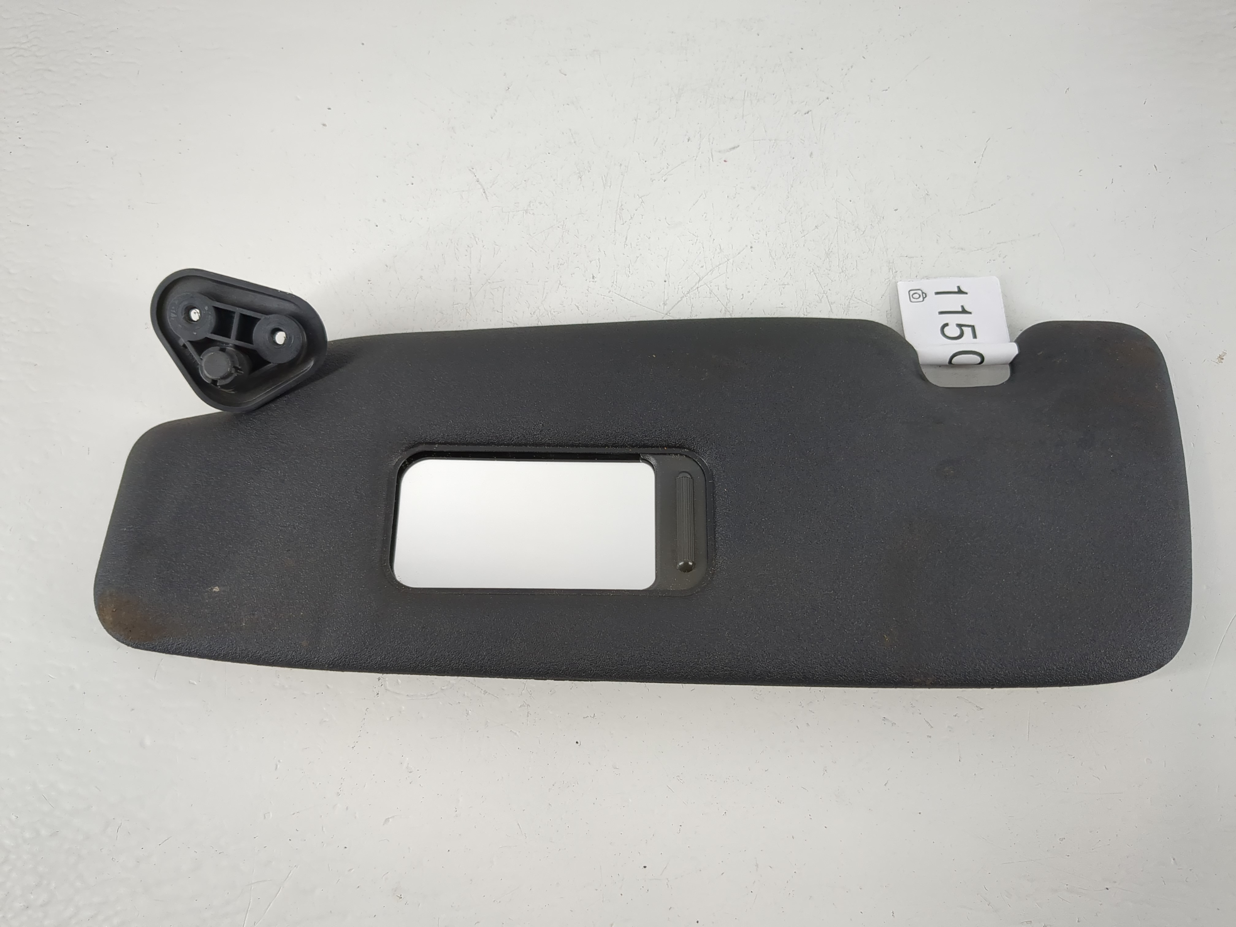 2007 Mini Cooper Driver Sun Visor Mirror Left Sunvisor Black 1151039 - Oemusedautoparts1.com