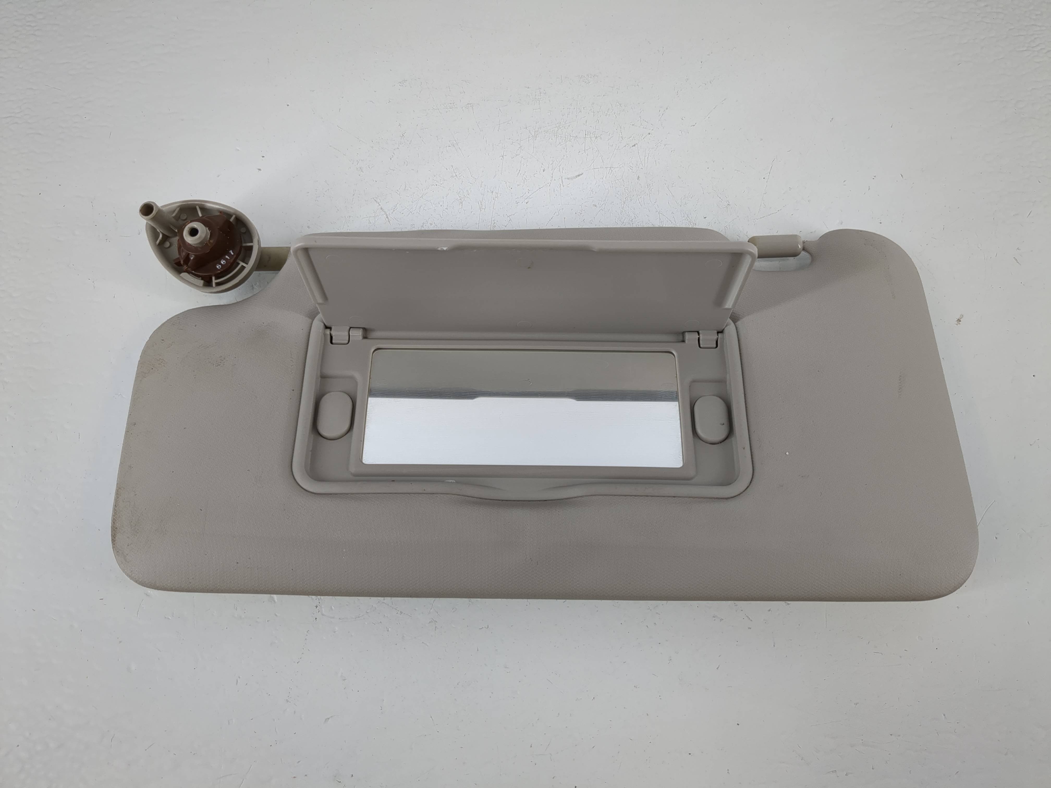 Picture of 2015-2020 Honda Fit Driver Sun Visor Mirror Left Sunvisor Gray 1151065