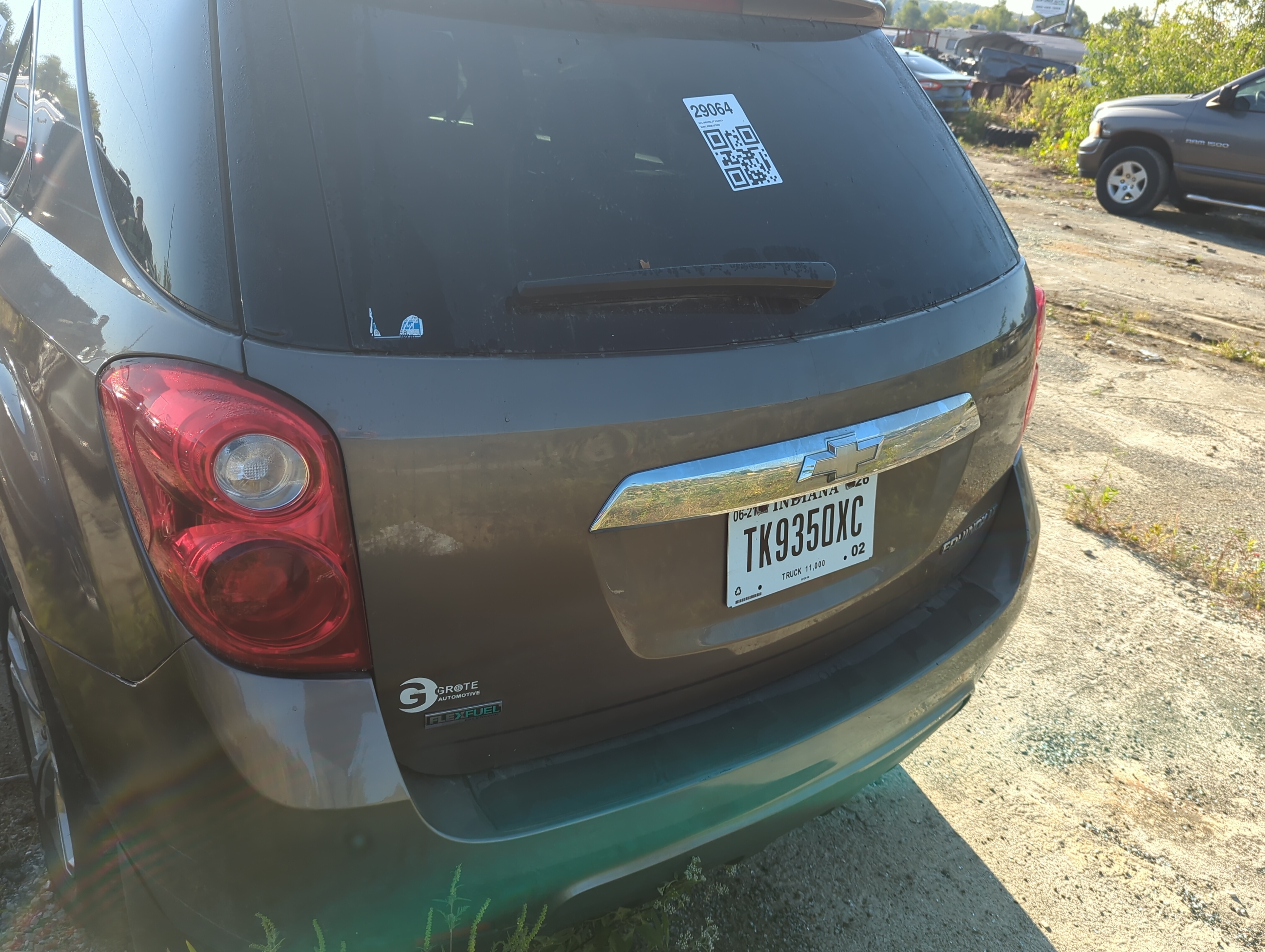 2010-2017 Chevrolet Equinox Trunk/decklid/hatch/tailgate Oem 1151259 - Oemusedautoparts1.com