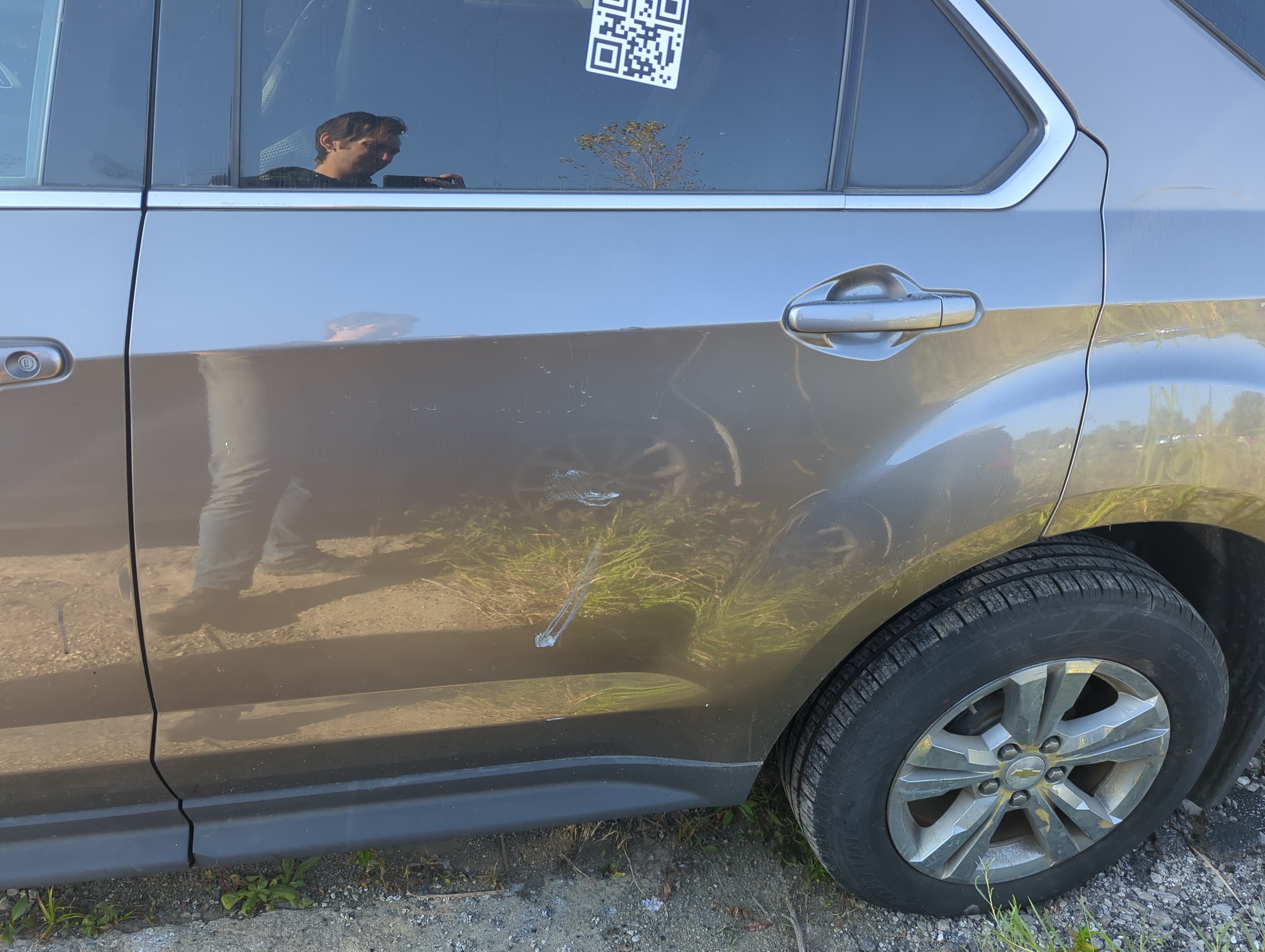 2012-2017 Chevrolet Equinox Driver Rear Door Oem 1151270 - Oemusedautoparts1.com