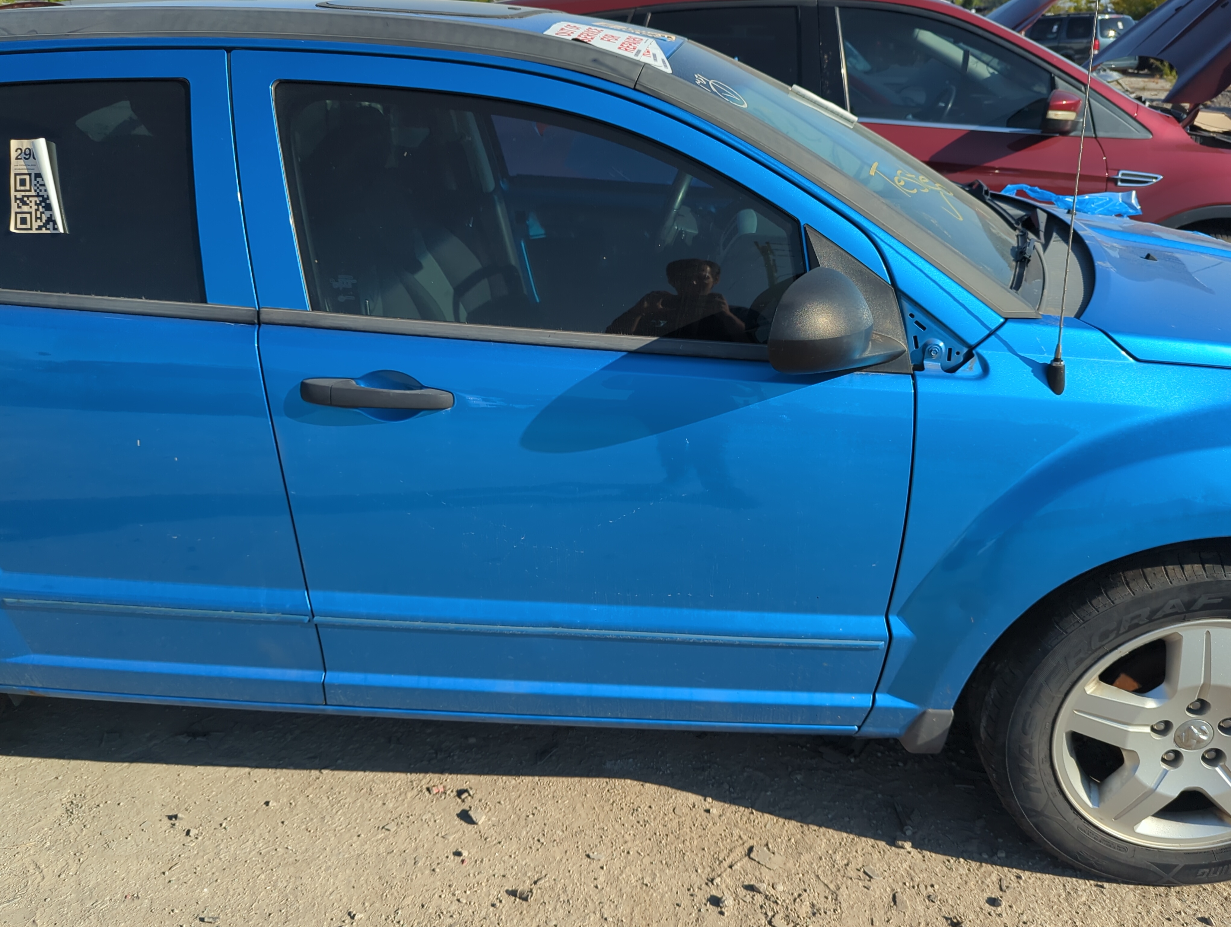 2007-2010 Dodge Caliber Passenger Front Door Oem 1151546 - Oemusedautoparts1.com