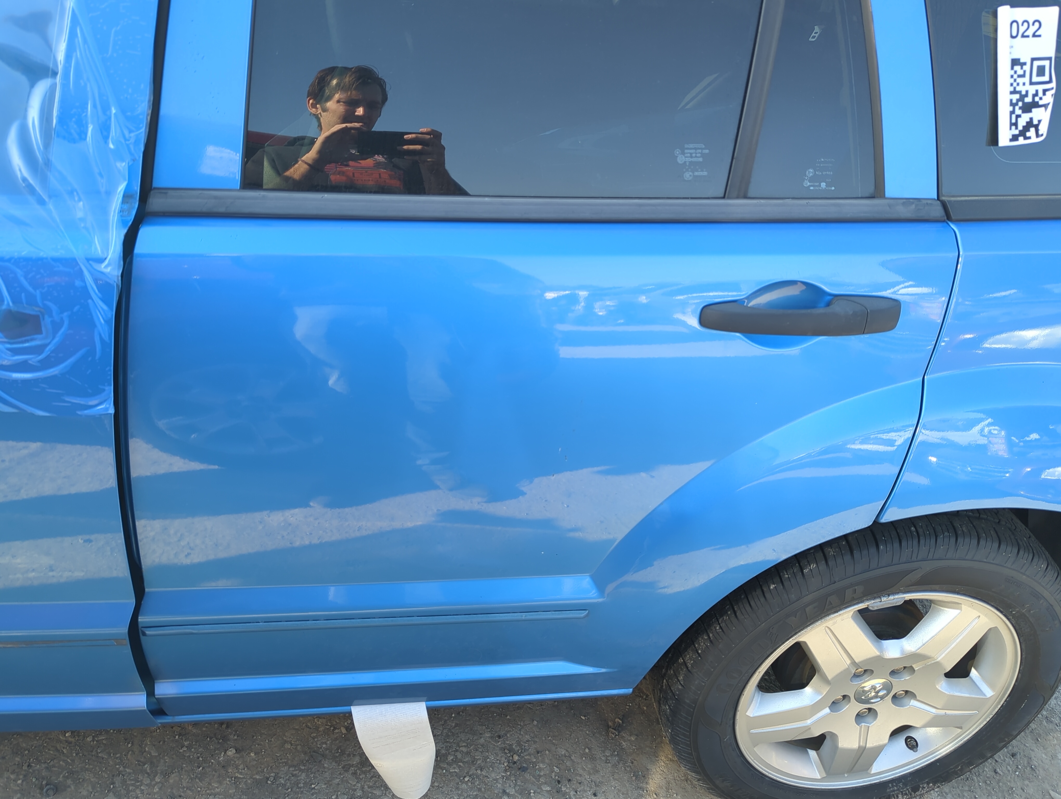 2007-2010 Dodge Caliber Driver Rear Door Oem 1151612 - Oemusedautoparts1.com