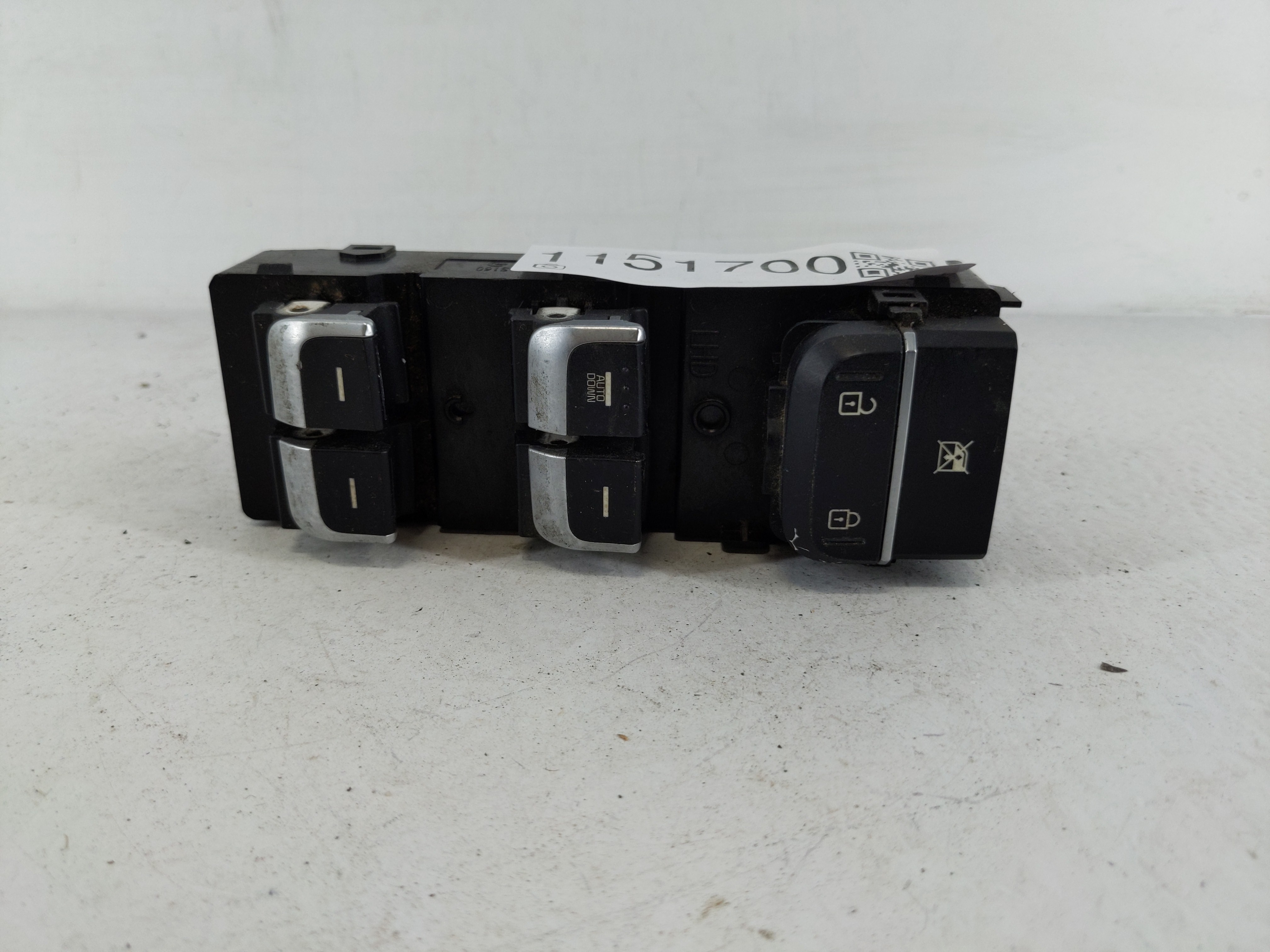 Blank Key Kia Driver Left Door Master Power Window Switch 1151700 - Oemusedautoparts1.com