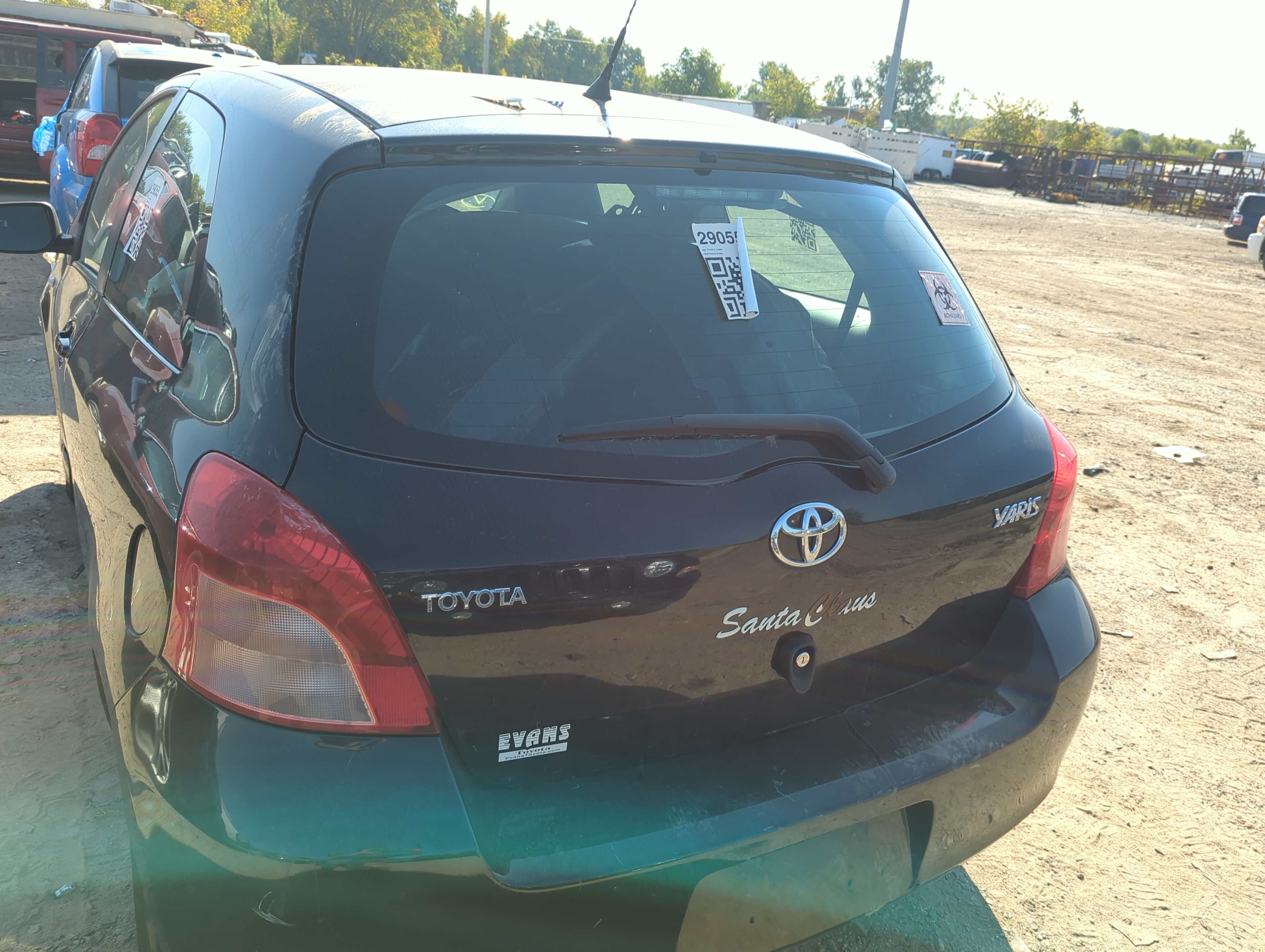 2006-2011 Toyota Yaris Trunk/decklid/hatch/tailgate Oem 1151822 - Oemusedautoparts1.com