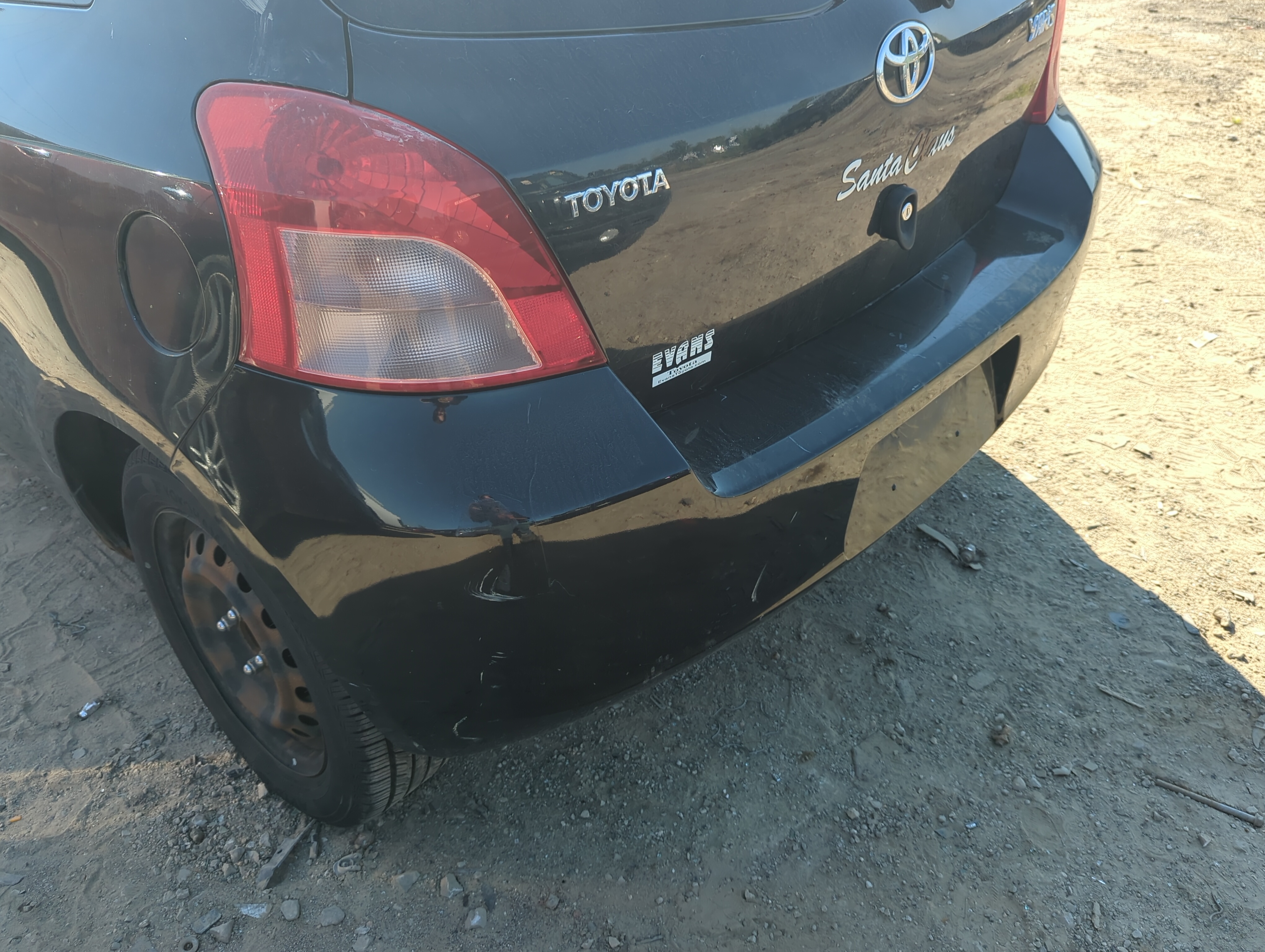 Picture of 2006-2008 Toyota Yaris Rear Bumper Assembly Oem 1151824