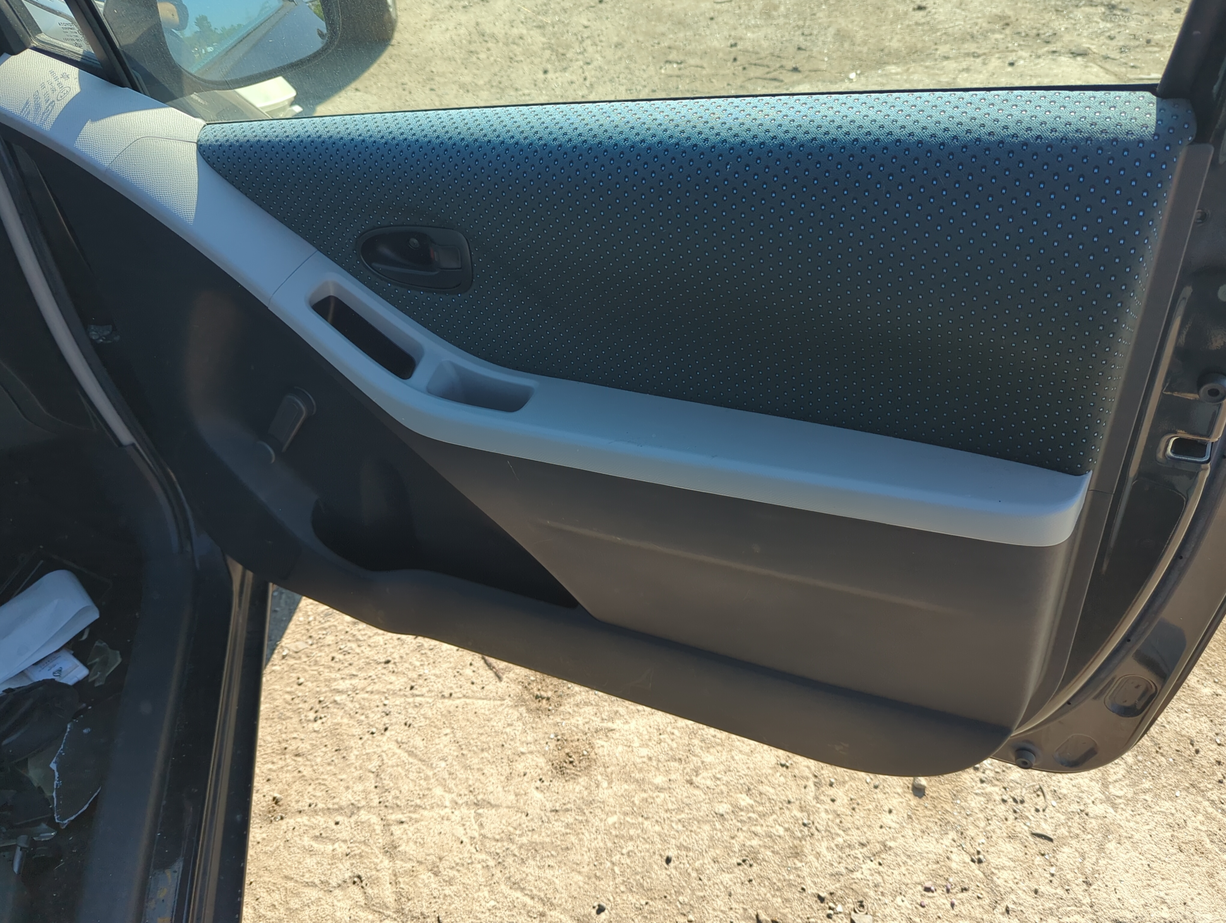 Picture of 2007 Toyota Yaris Front Right Passenger Interior Door Panel Trim 1151888