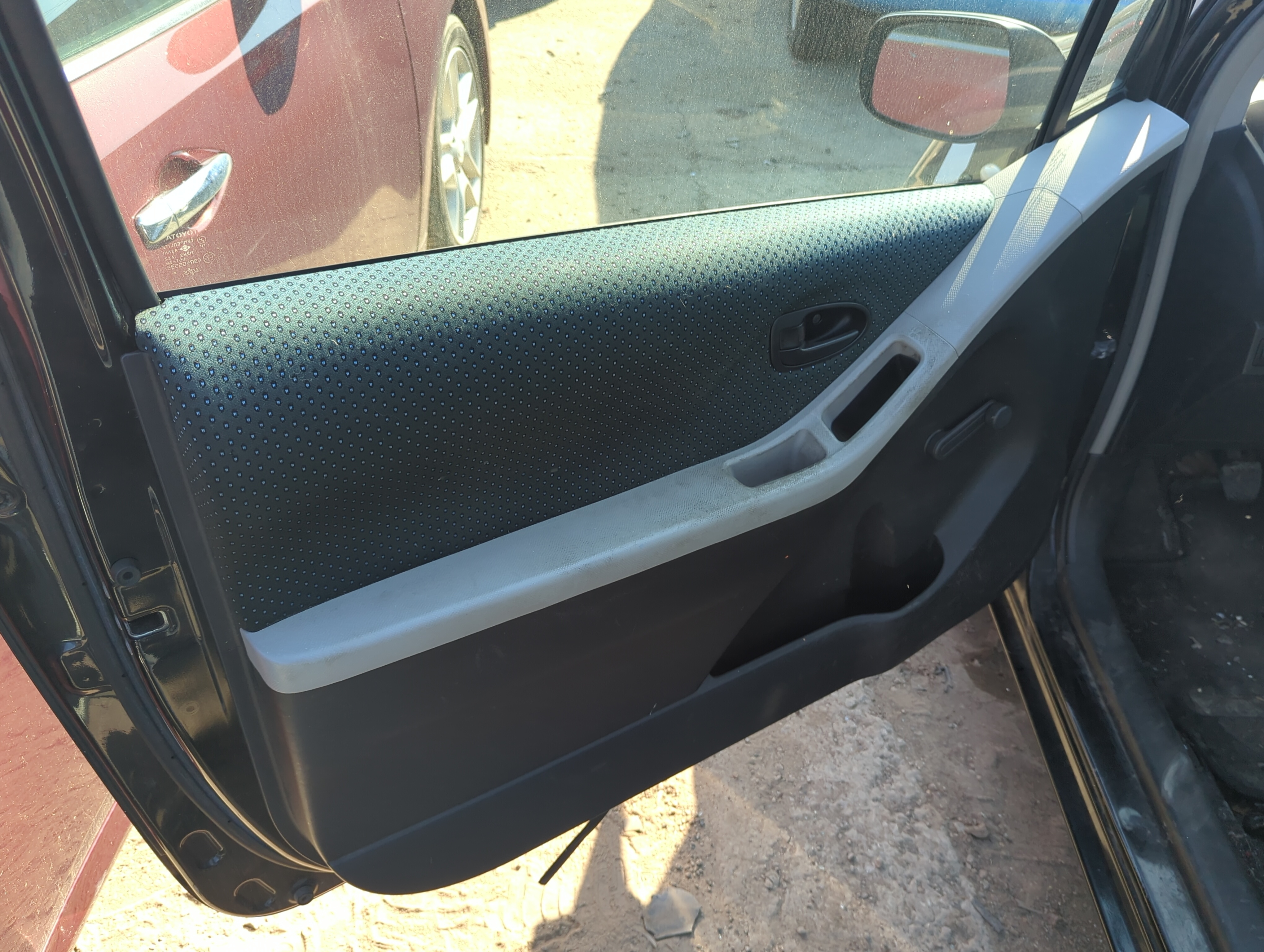 Picture of 2007 Toyota Yaris Front Left Driver Interior Door Panel Trim 1151891