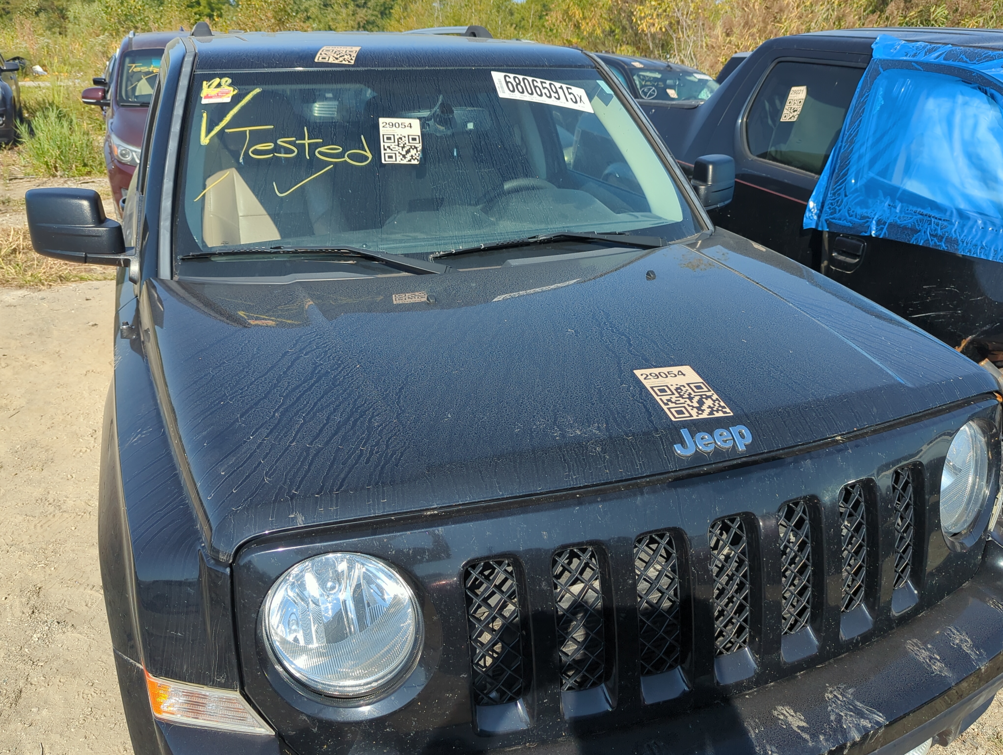 2007-2017 Jeep Patriot Hood Oem 1152083 - Oemusedautoparts1.com