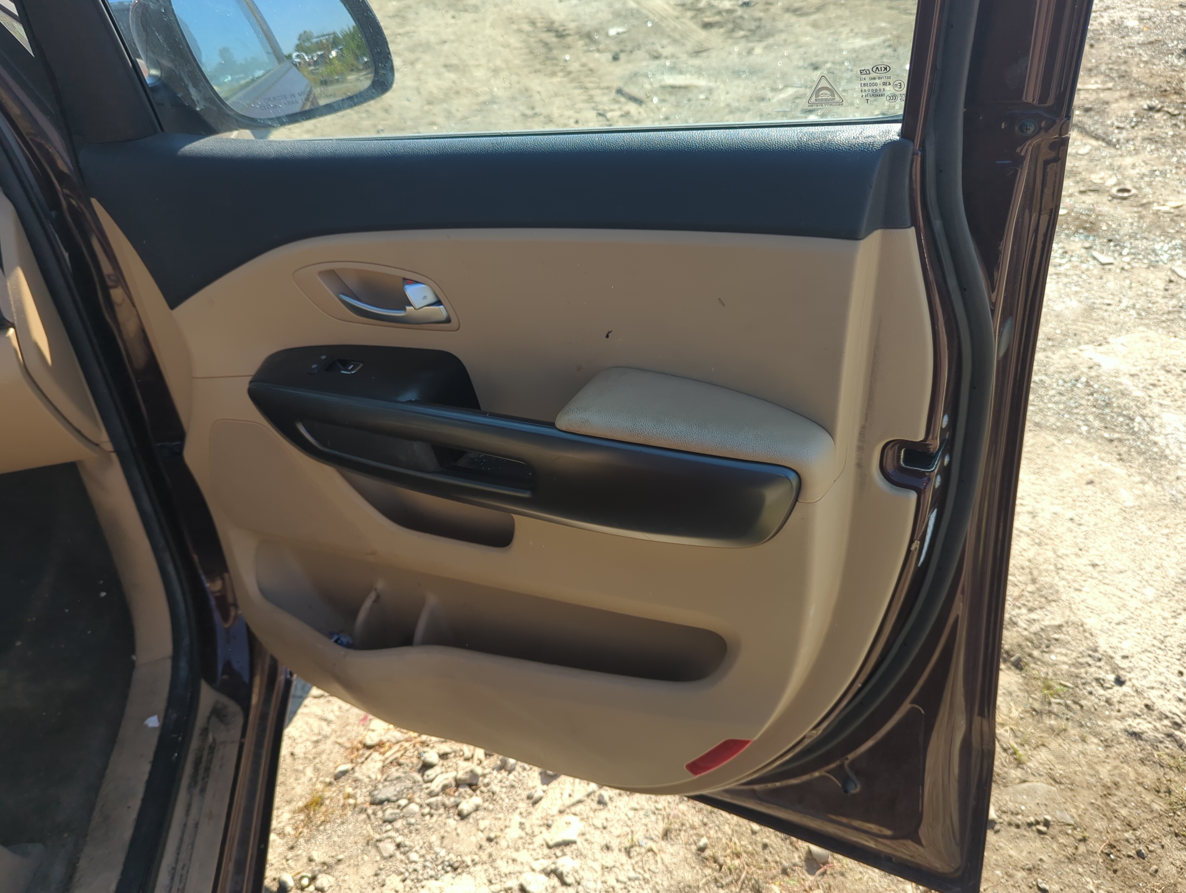 Picture of 2016 Kia Sedona Front Right Passenger Interior Door Panel Trim 1152225