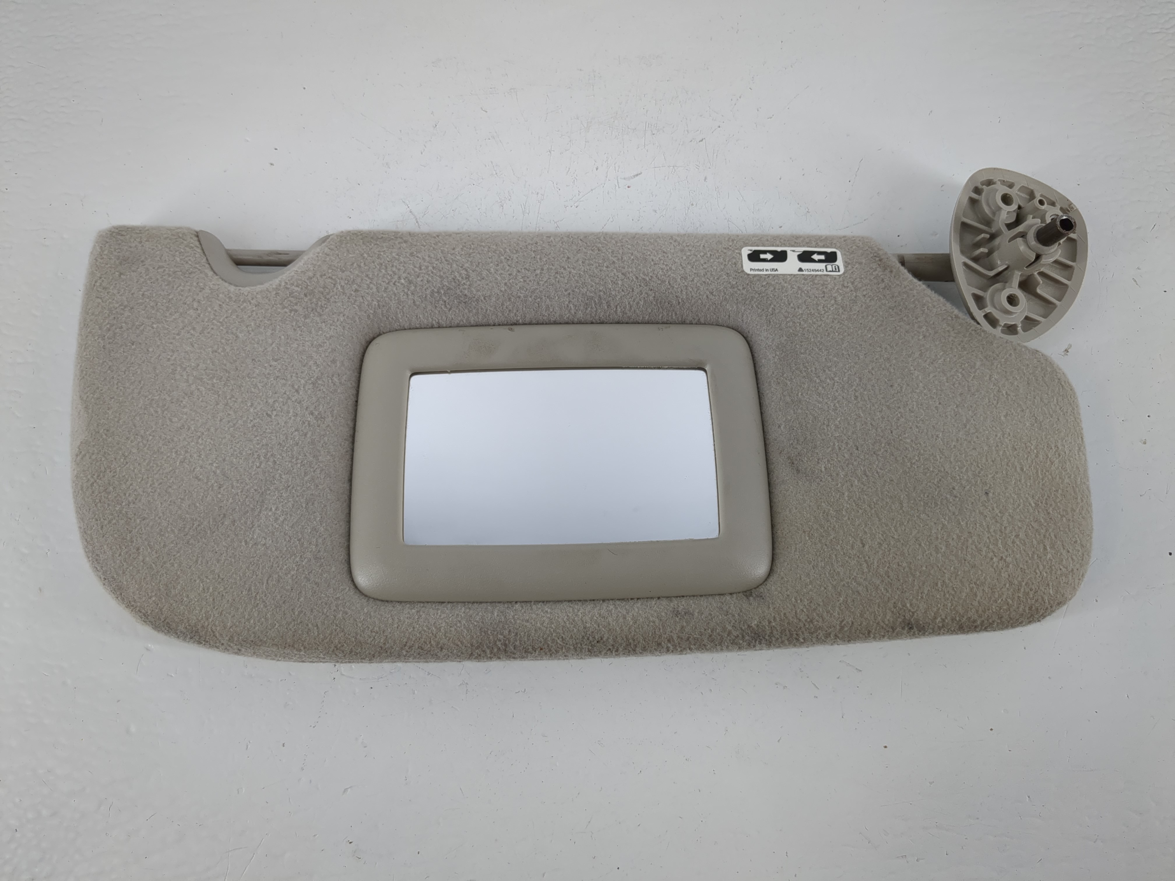 2006-2016 Chevrolet Impala Passenger Sun Visor Mirror Right Sunvisor 1152332 - Oemusedautoparts1.com
