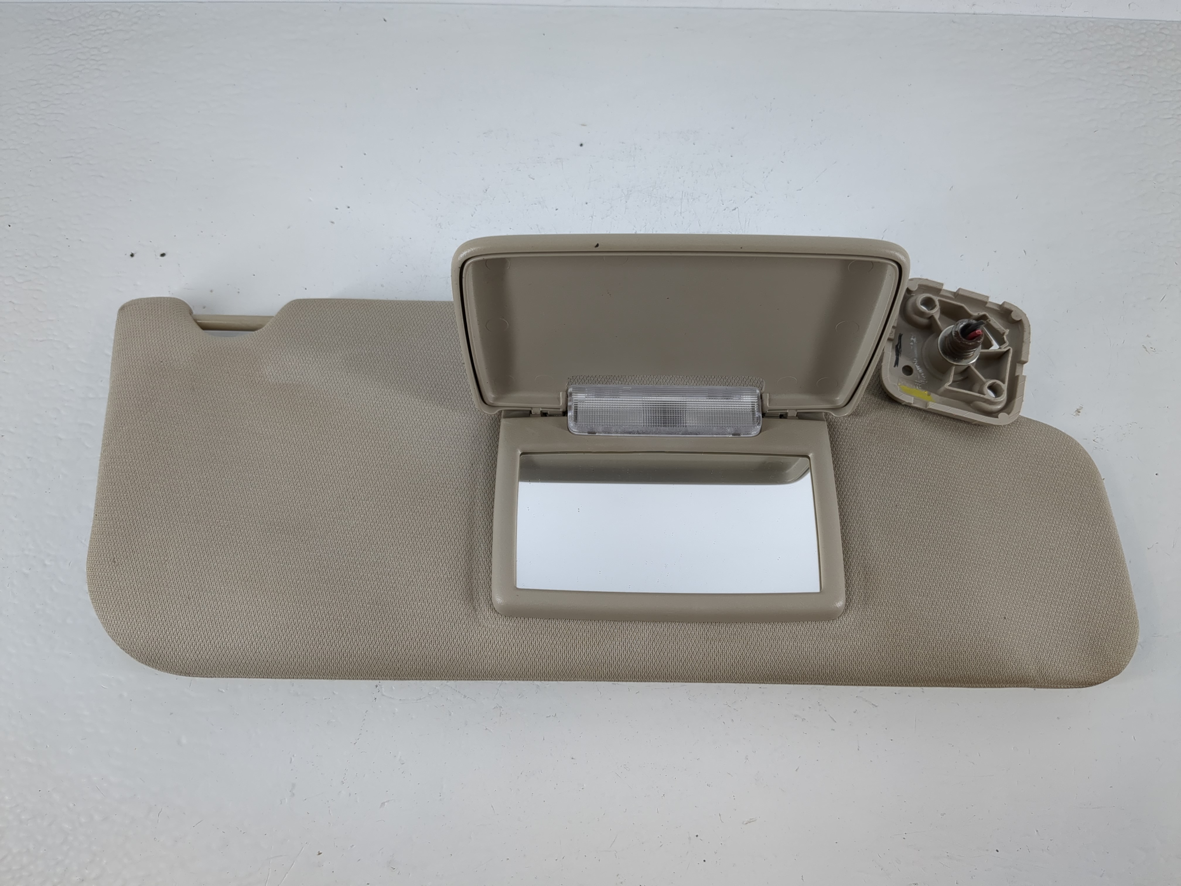 2011-2015 Lincoln Mkx Passenger Sun Visor Mirror Right Sunvisor Gray 1152557 - Oemusedautoparts1.com