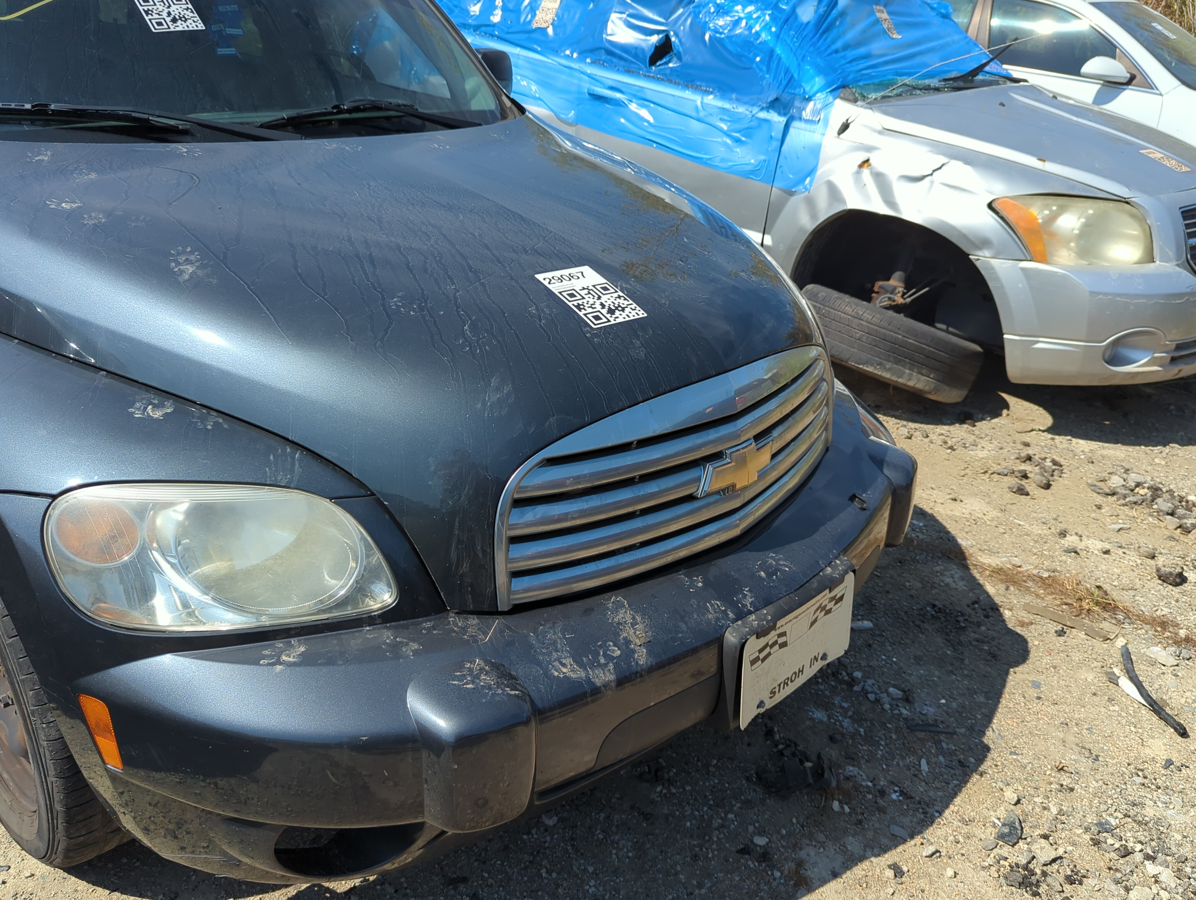 Picture of 2006-2011 Chevrolet Hhr Front Grille Bumper Not Included 1152854
