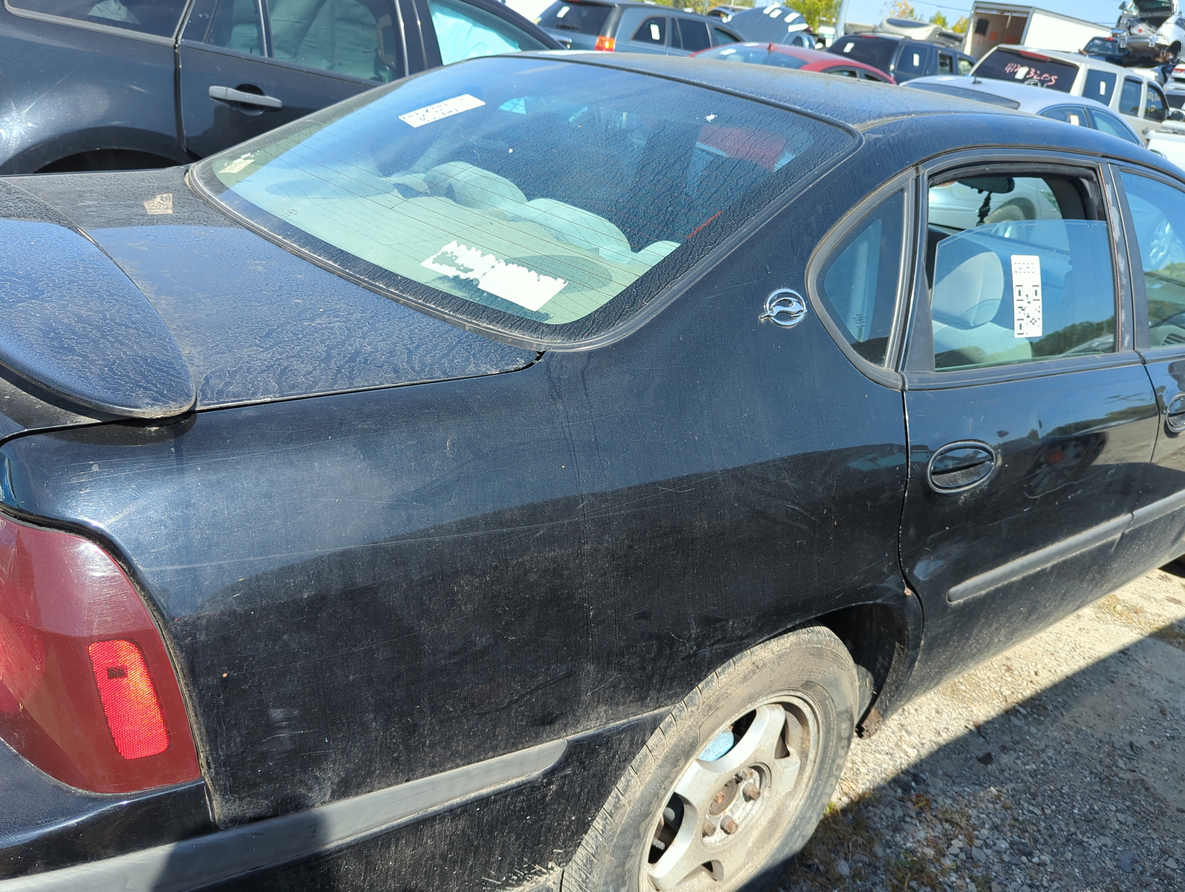 2003-2005 Chevrolet Impala Passenger Rear Door Oem 1153072 - Oemusedautoparts1.com