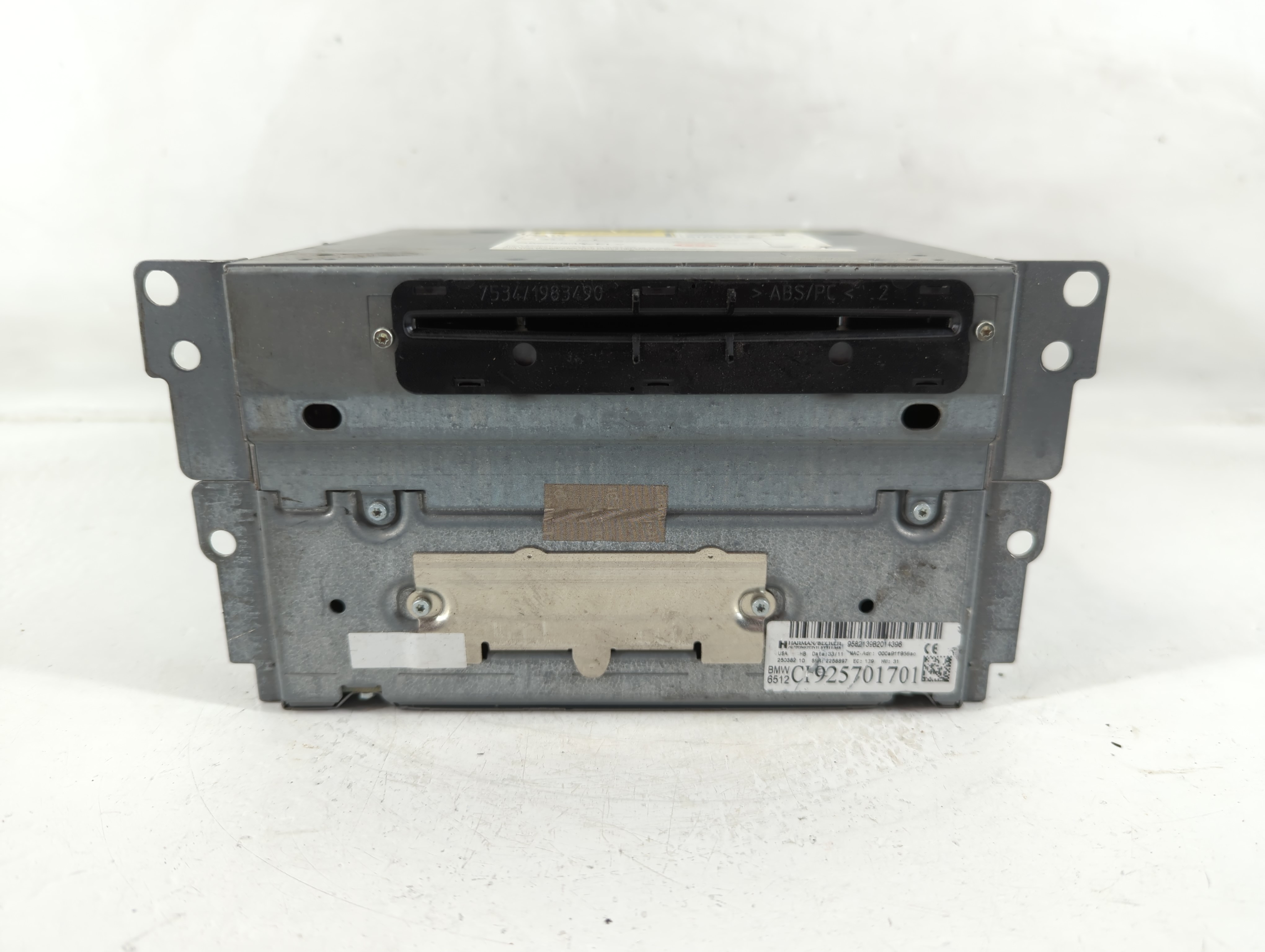 2011-2013 Bmw X3 Am Fm Cd Player Radio Receiver 1153385 - Oemusedautoparts1.com