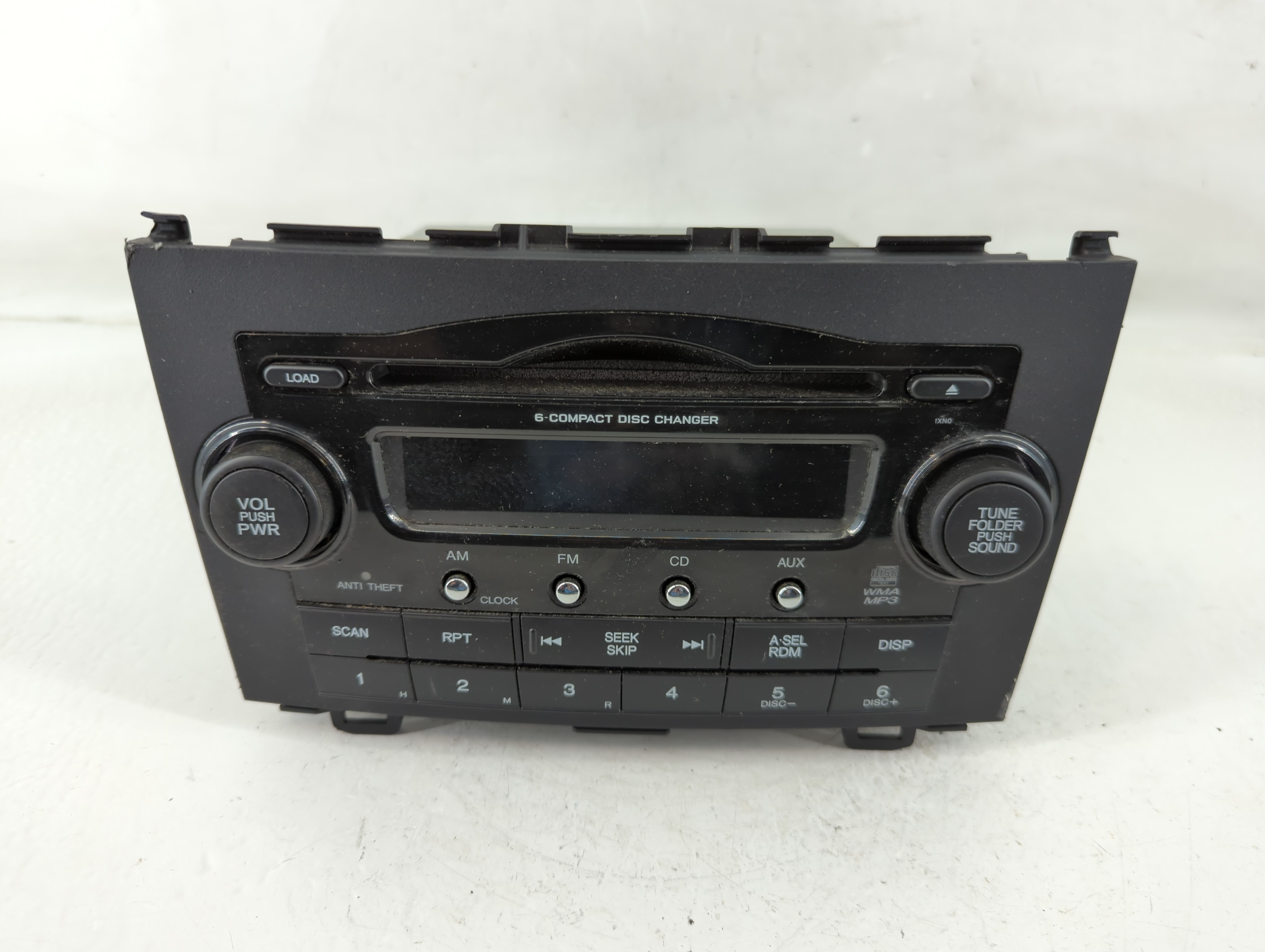 2007-2007 Honda Cr-v Am Fm Cd Player Radio Receiver 1153392 - Oemusedautoparts1.com