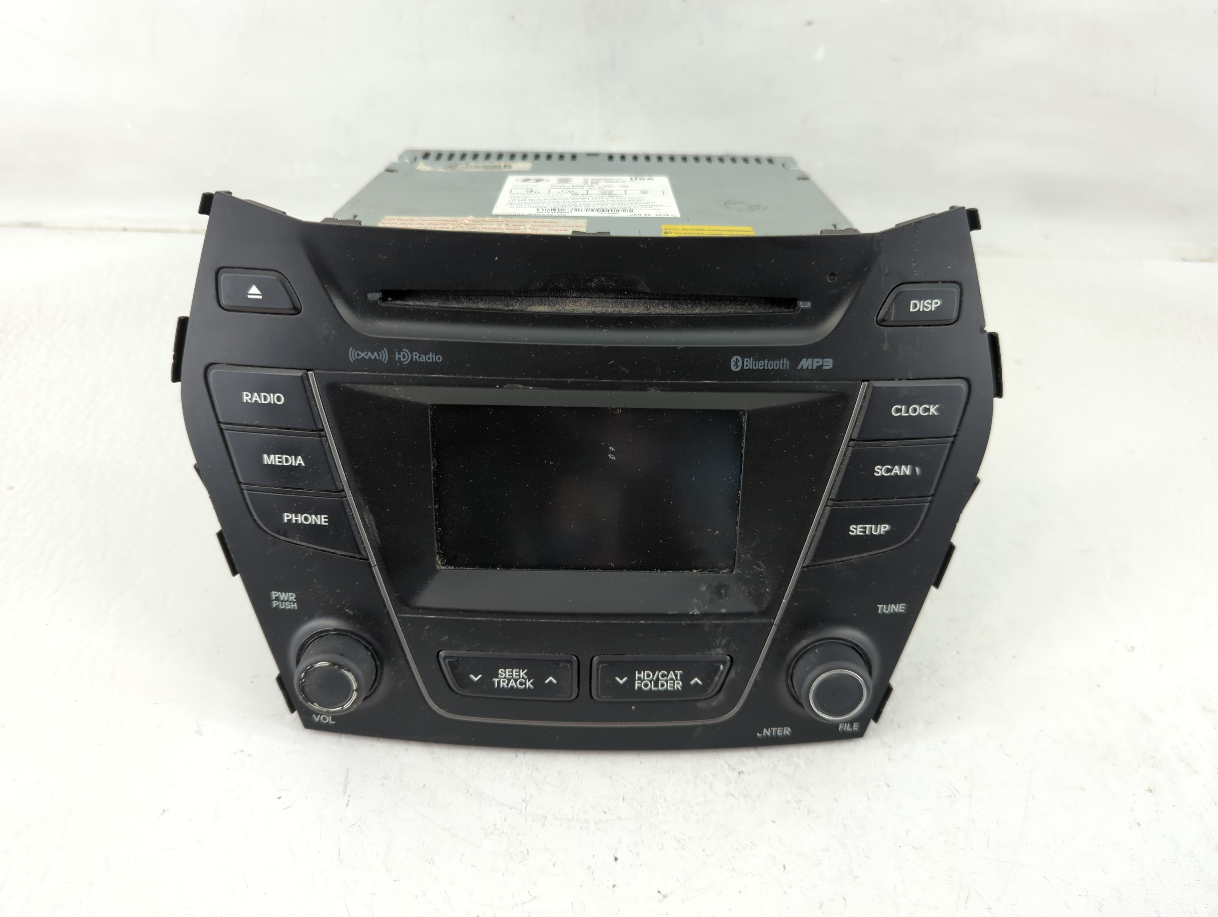 2013-2018 Hyundai Santa Fe Am Fm Cd Player Radio Receiver 1153394 - Oemusedautoparts1.com