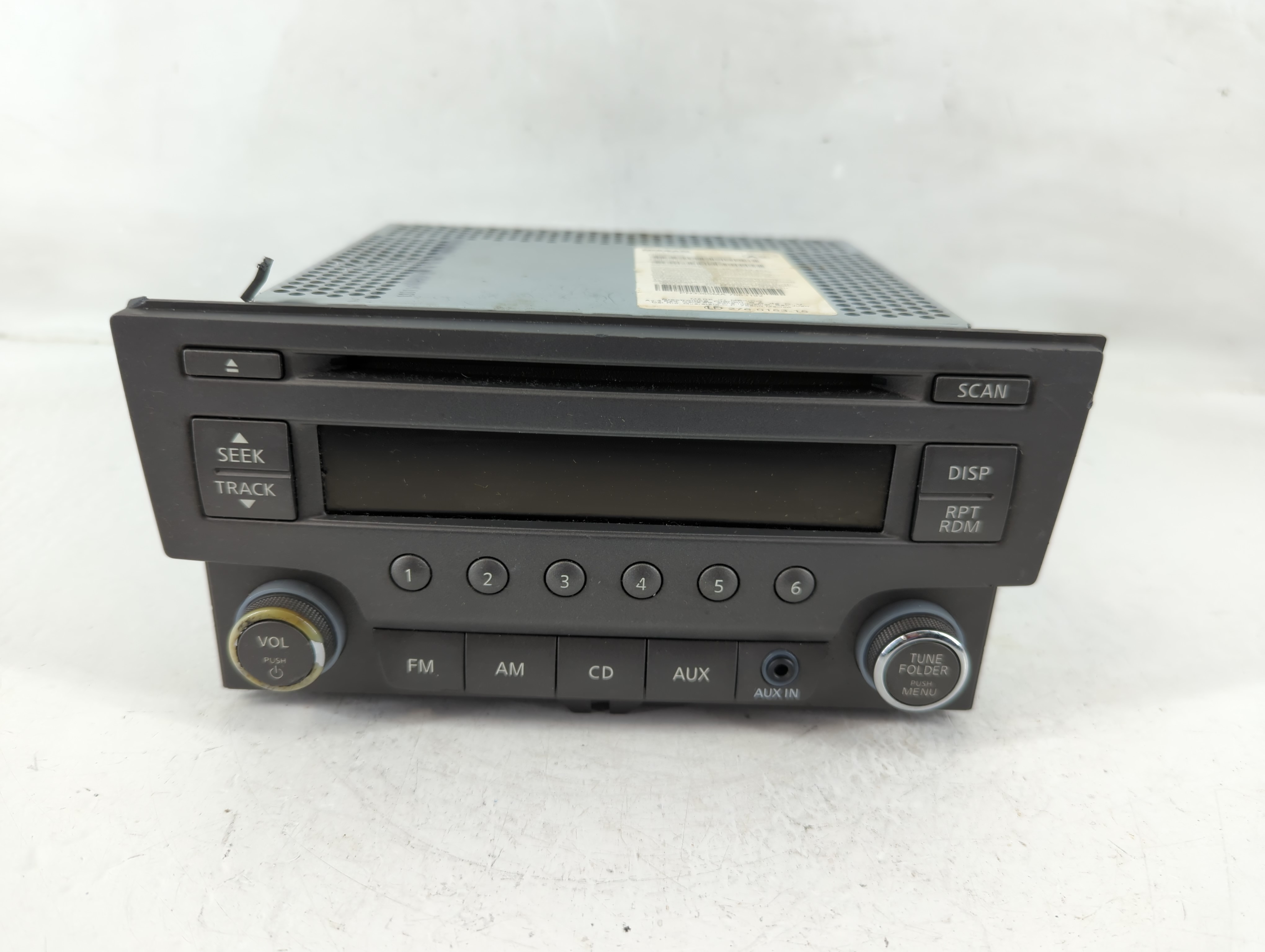 2013-2014 Nissan Sentra Am Fm Cd Player Radio Receiver 1153395 - Oemusedautoparts1.com