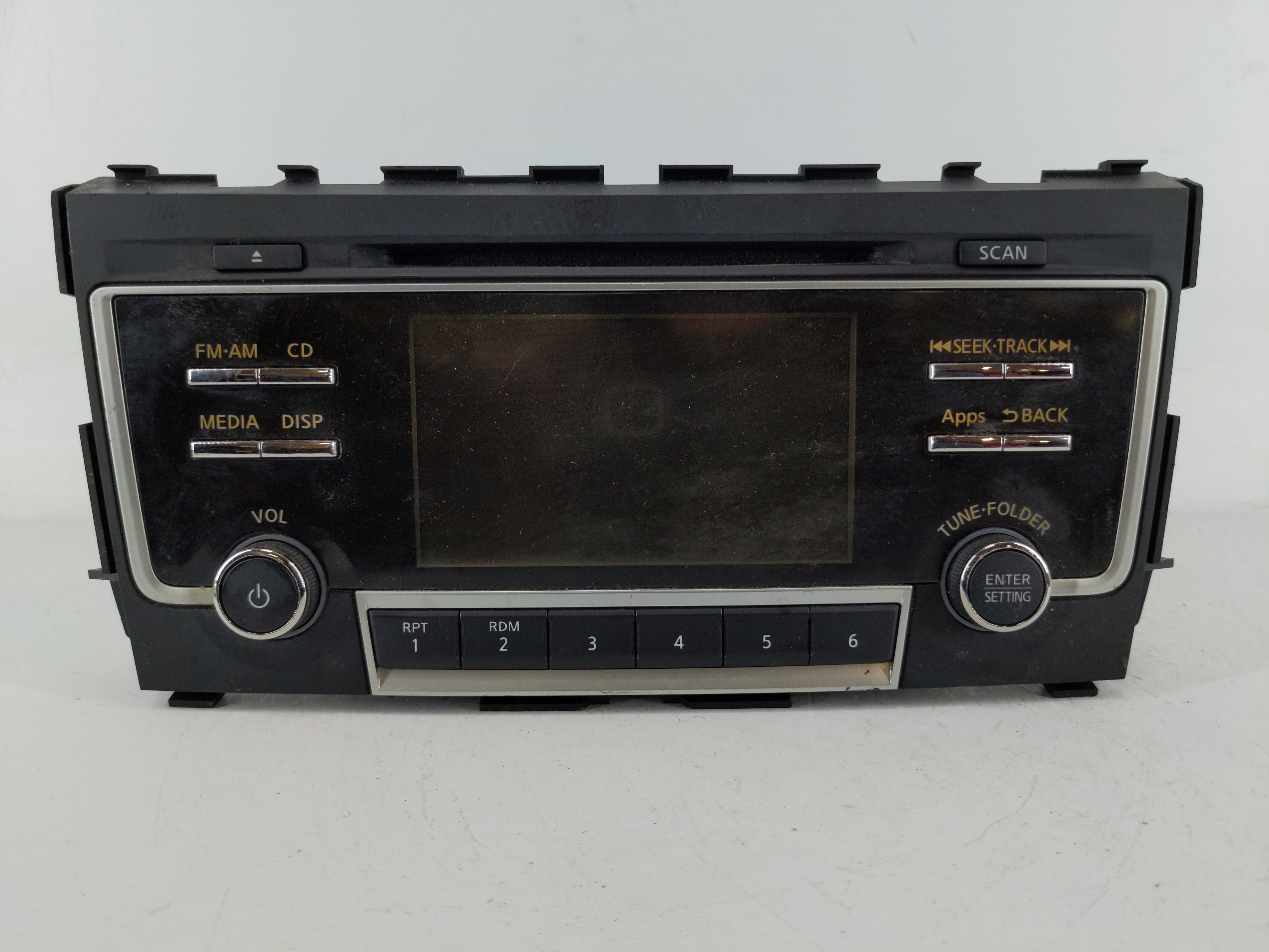 2016-2016 Nissan Altima Am Fm Cd Player Radio Receiver 1153485 - Oemusedautoparts1.com